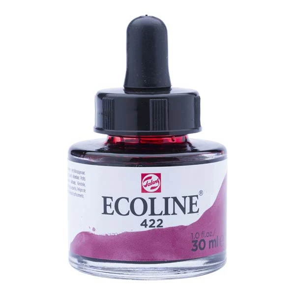 Ecoline Liquid Watercolour Ink, 30ml - 422 - Reddish Brown