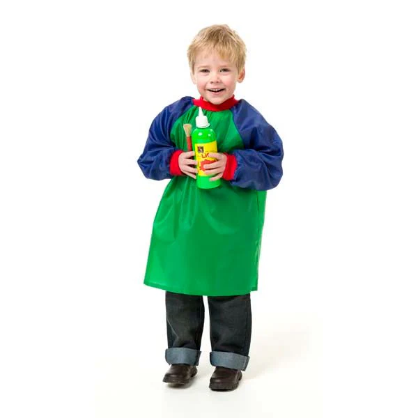 Educational Colours Toddler Long Sleeved Smock, Ages 2-4 - Image 2
