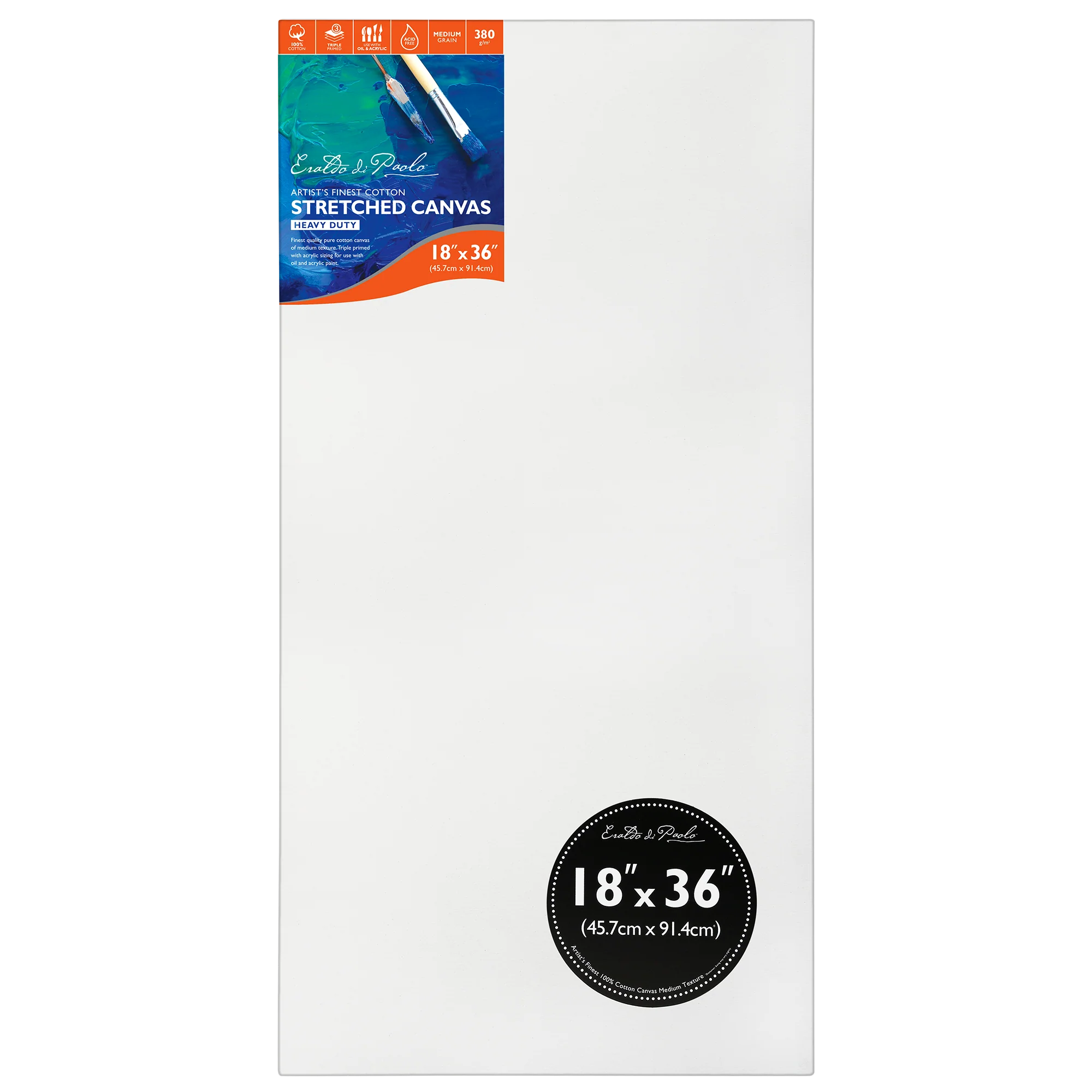 18 x 36 inches Eraldo di Paolo Gallery Wrapped Stretched Canvas - Image 5