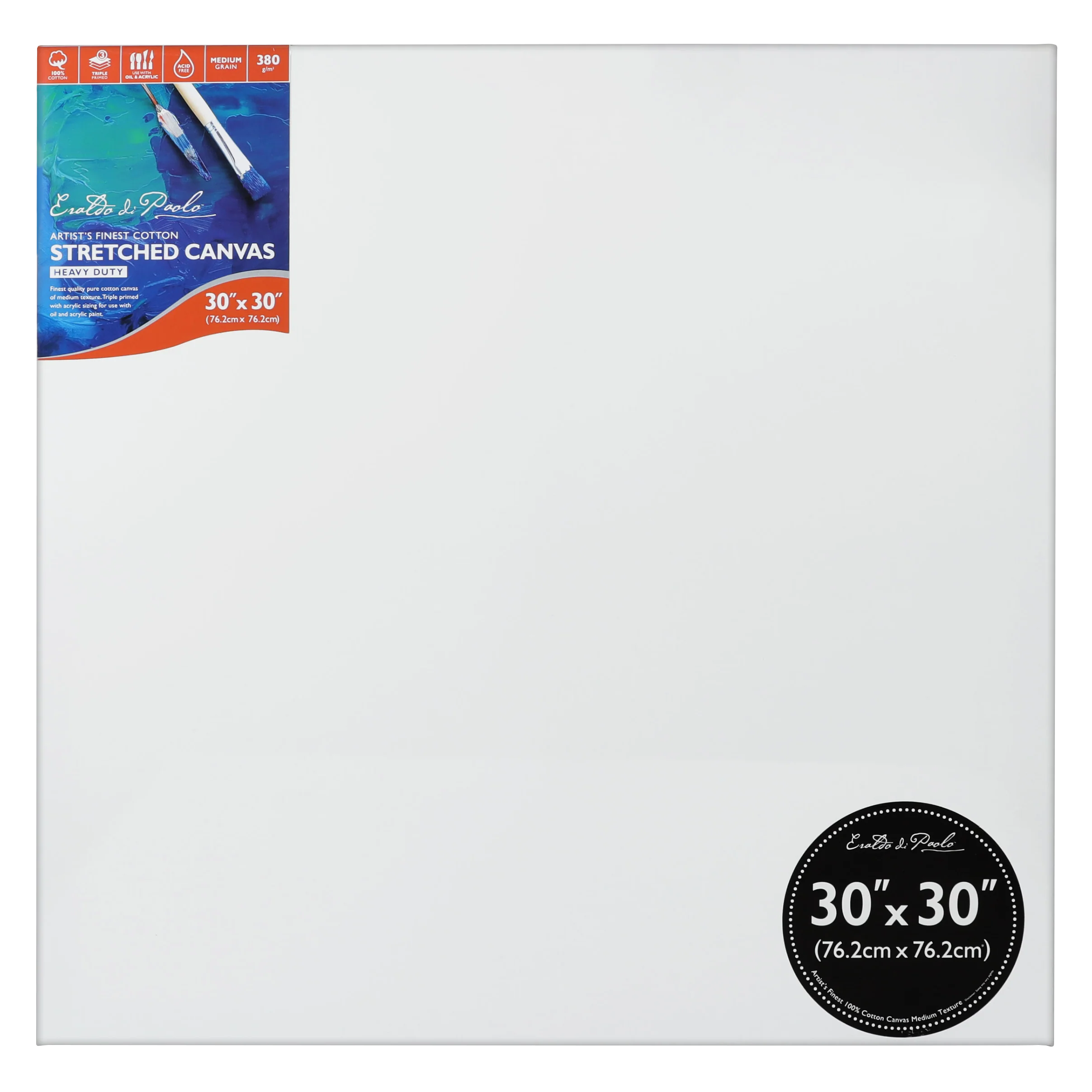 30 x 30 inches Eraldo di Paolo Gallery Wrapped Stretched Canvas - Image 3