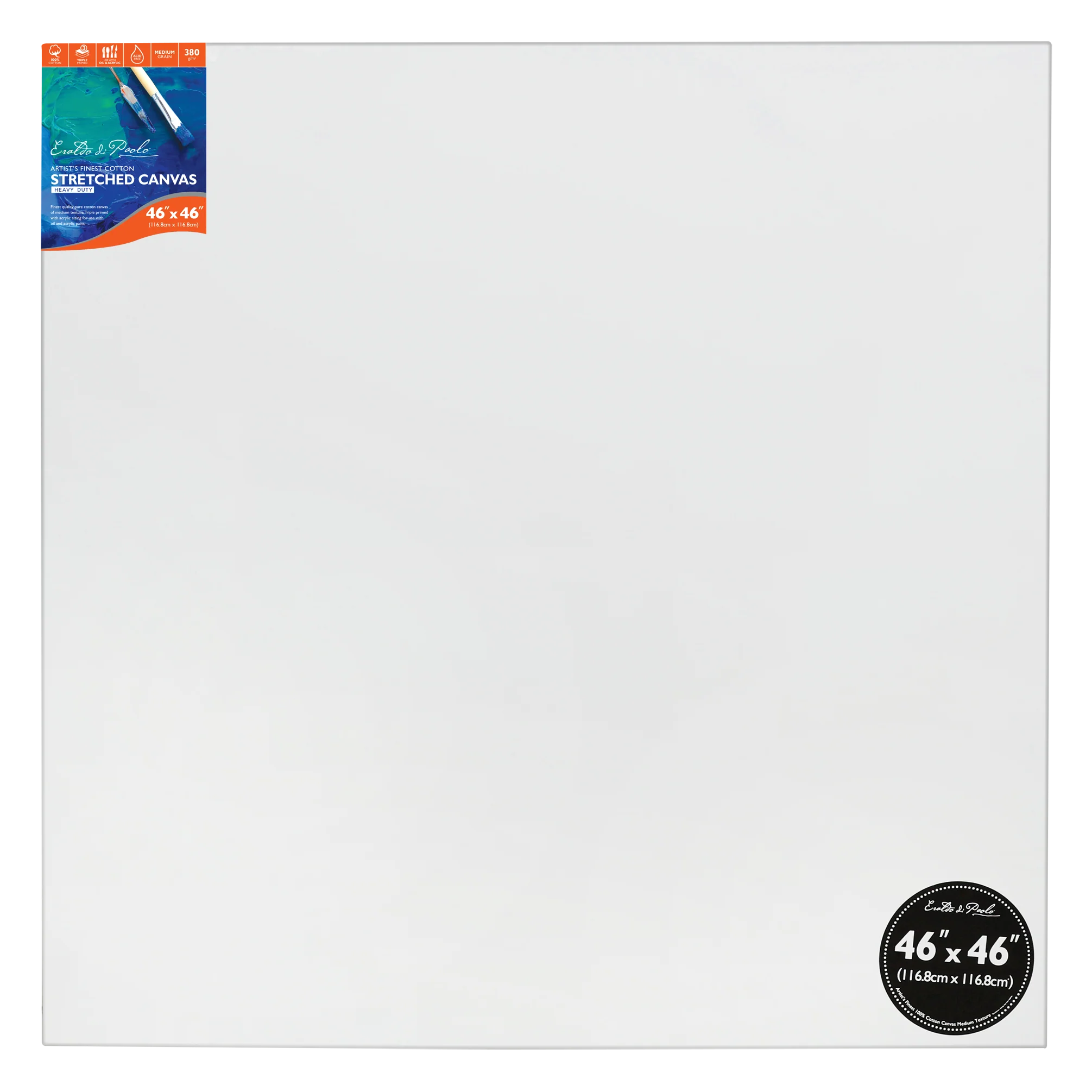 46 x 46 inches Eraldo di Paolo Gallery Wrapped Stretched Canvas - Image 4
