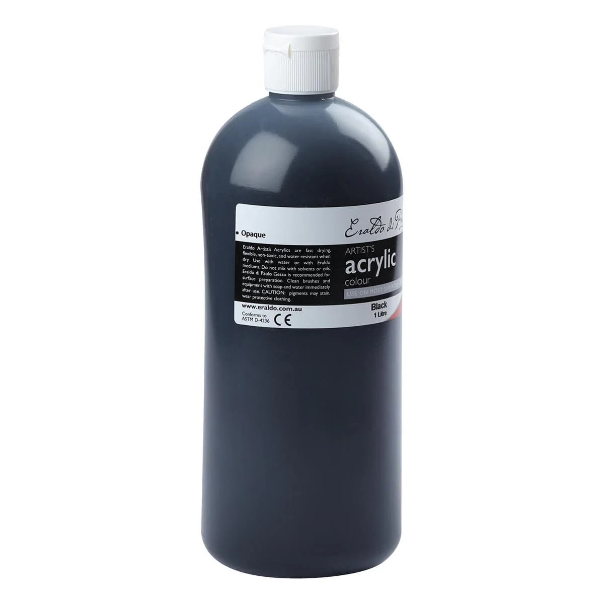 Eraldo Di Paolo Acrylic Paint Black 1L - Image 5