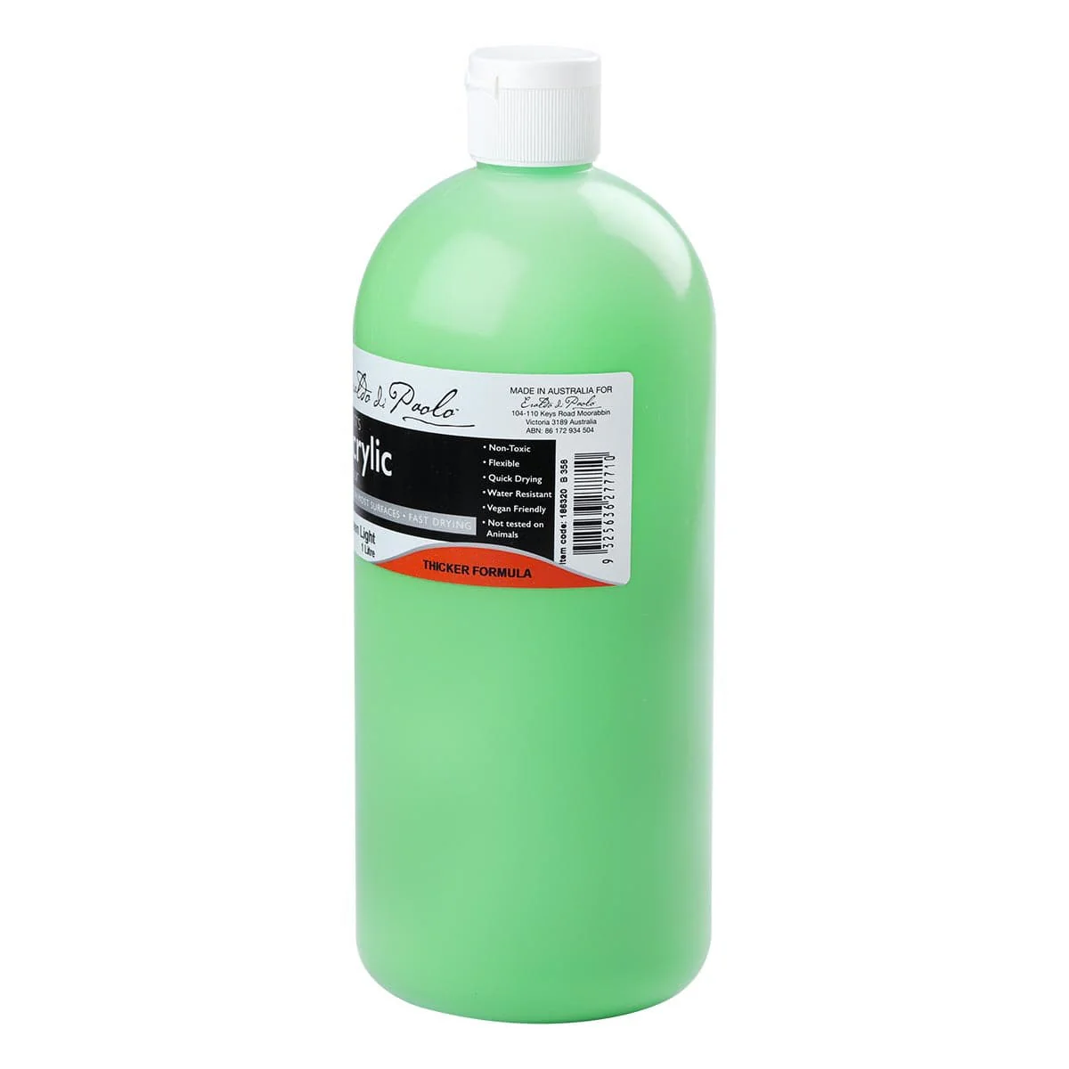 Eraldo di Paolo Acrylic Paint Green Light 1L - Image 4