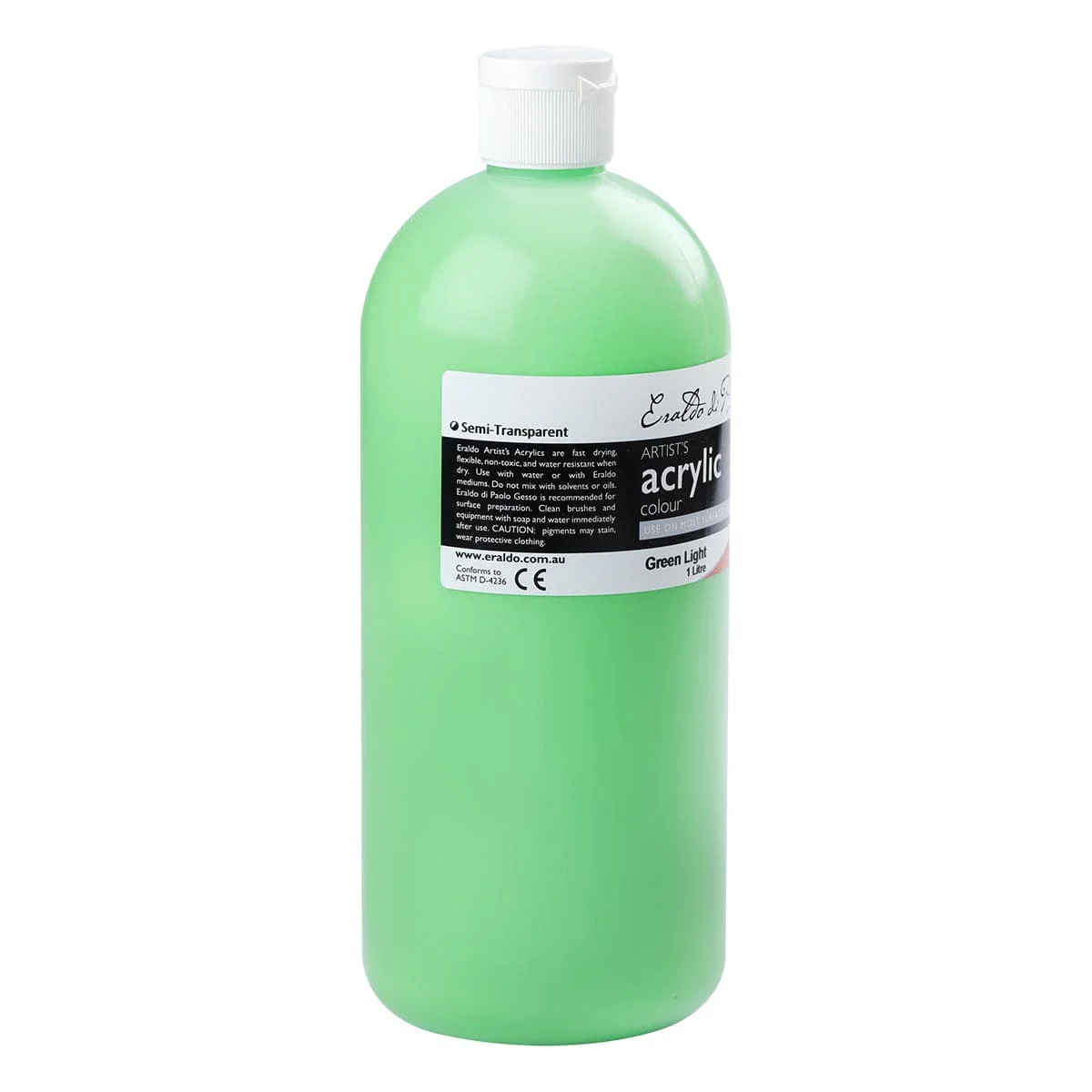Eraldo di Paolo Acrylic Paint Green Light 1L - Image 5