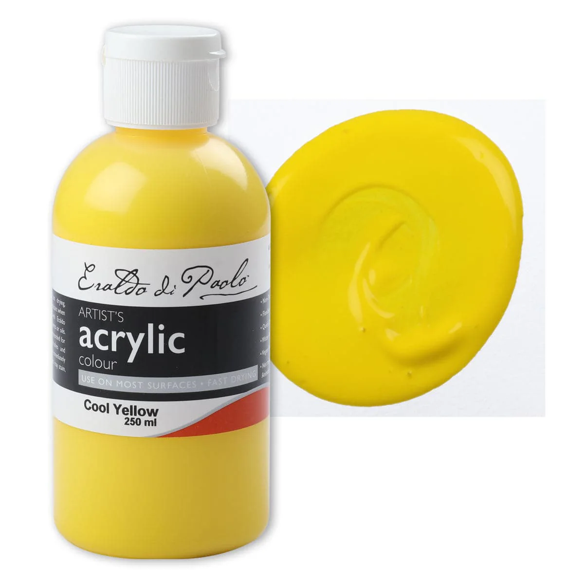 Eraldo di Paolo Acrylic Paint Cool Yellow 250ml