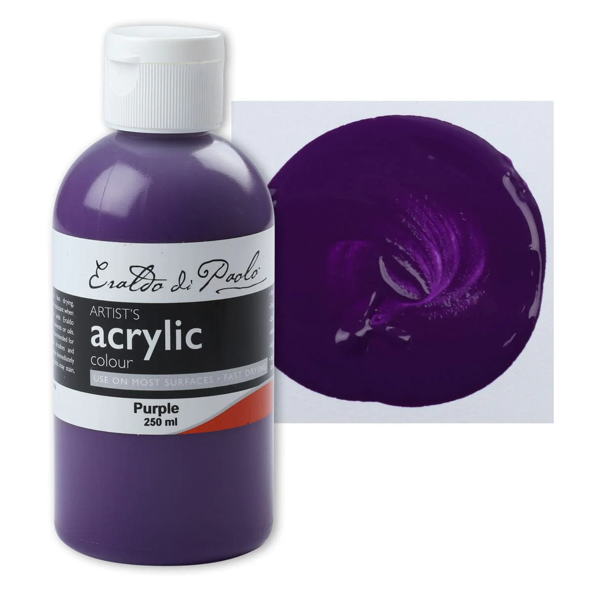 Eraldo Di Paolo Acrylic Paint Purple 250ml