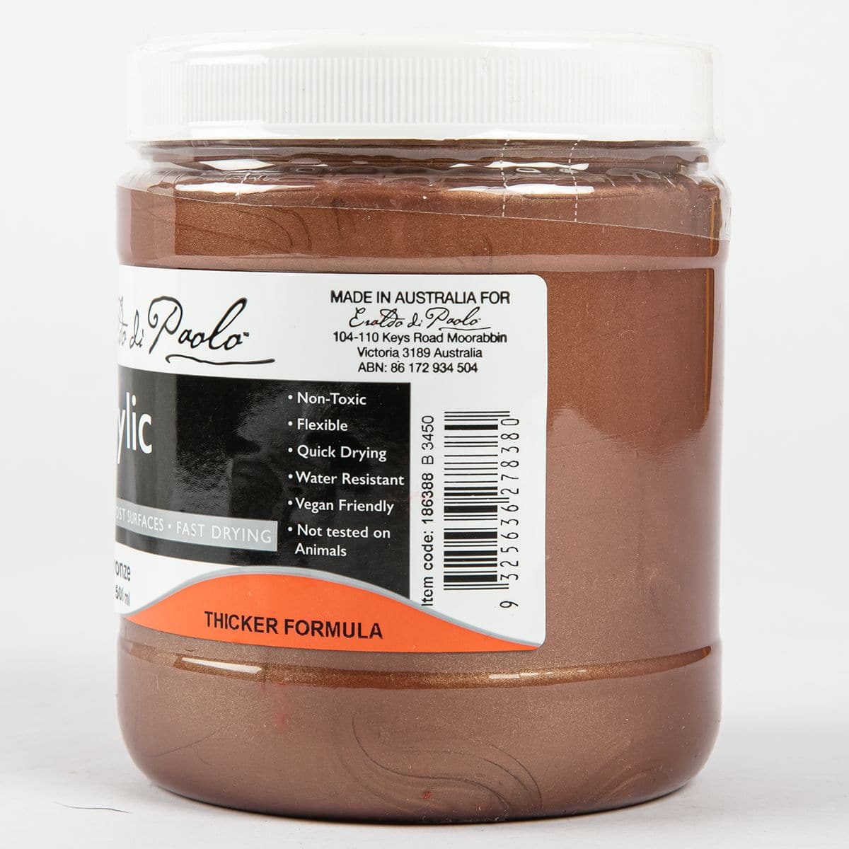 Eraldo Di Paolo Acrylic Paint Metallic Bronze 500ml - Image 6
