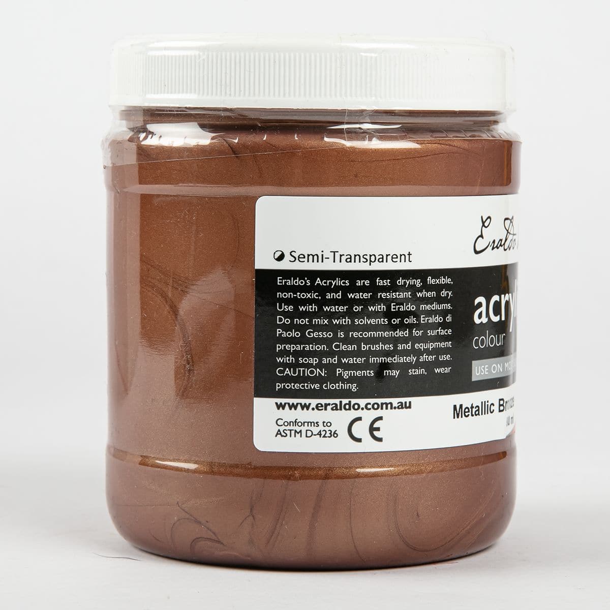 Eraldo Di Paolo Acrylic Paint Metallic Bronze 500ml - Image 7