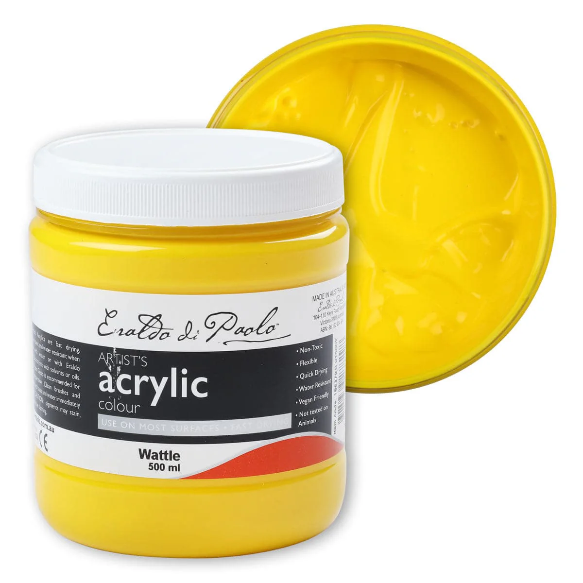 Eraldo di Paolo Acrylic Paint Wattle 500ml