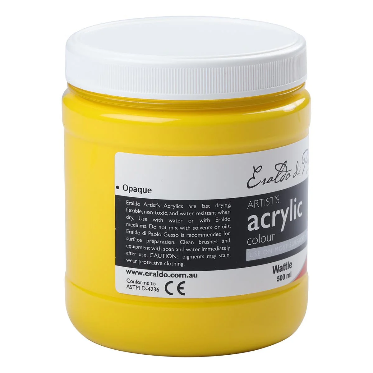 Eraldo di Paolo Acrylic Paint Wattle 500ml - Image 6