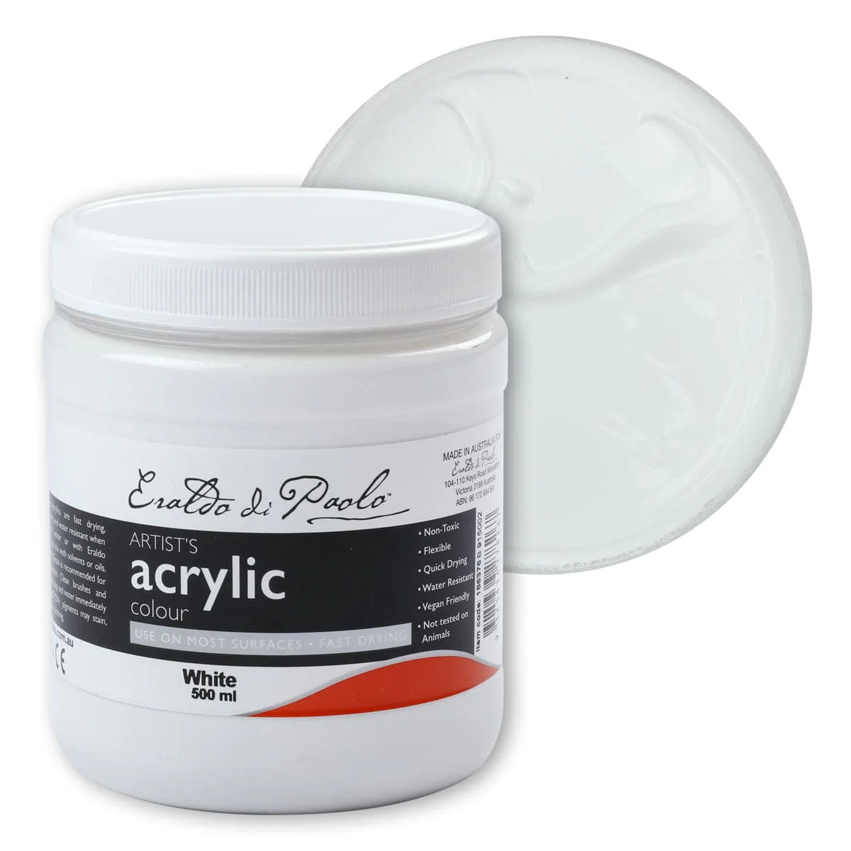 Eraldo di Paolo Acrylic Paint White 500ml