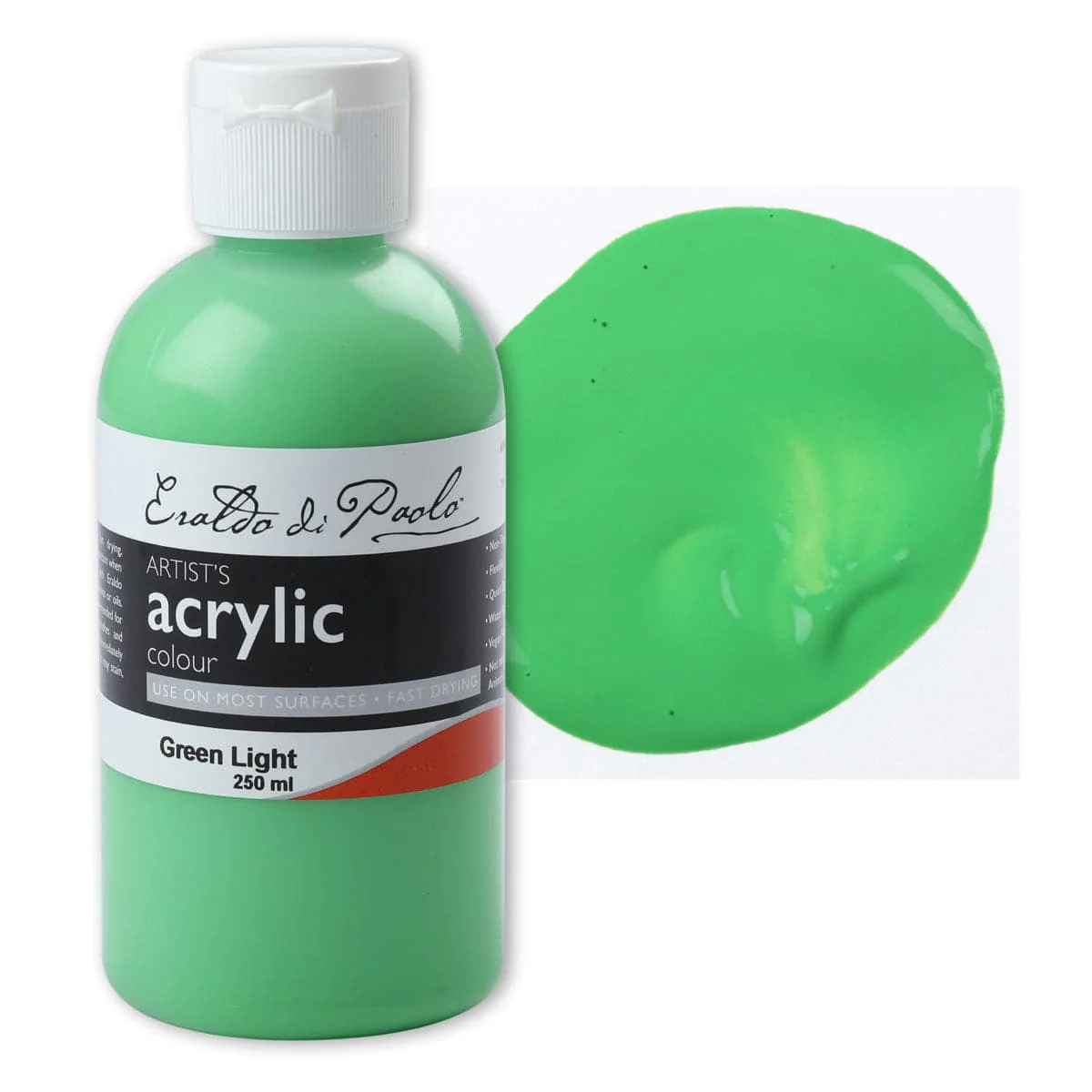 Eraldo di Paolo Acrylic Paint Green Light 250ml