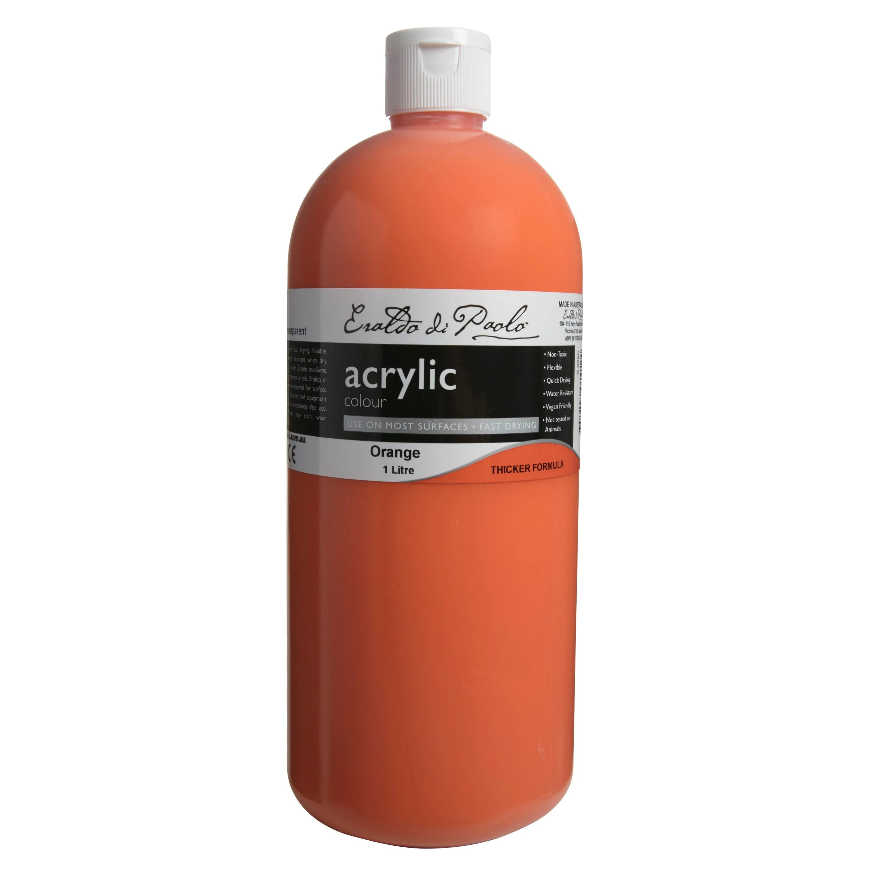 Eraldo di Paolo Acrylic Paint 1Lt Orange