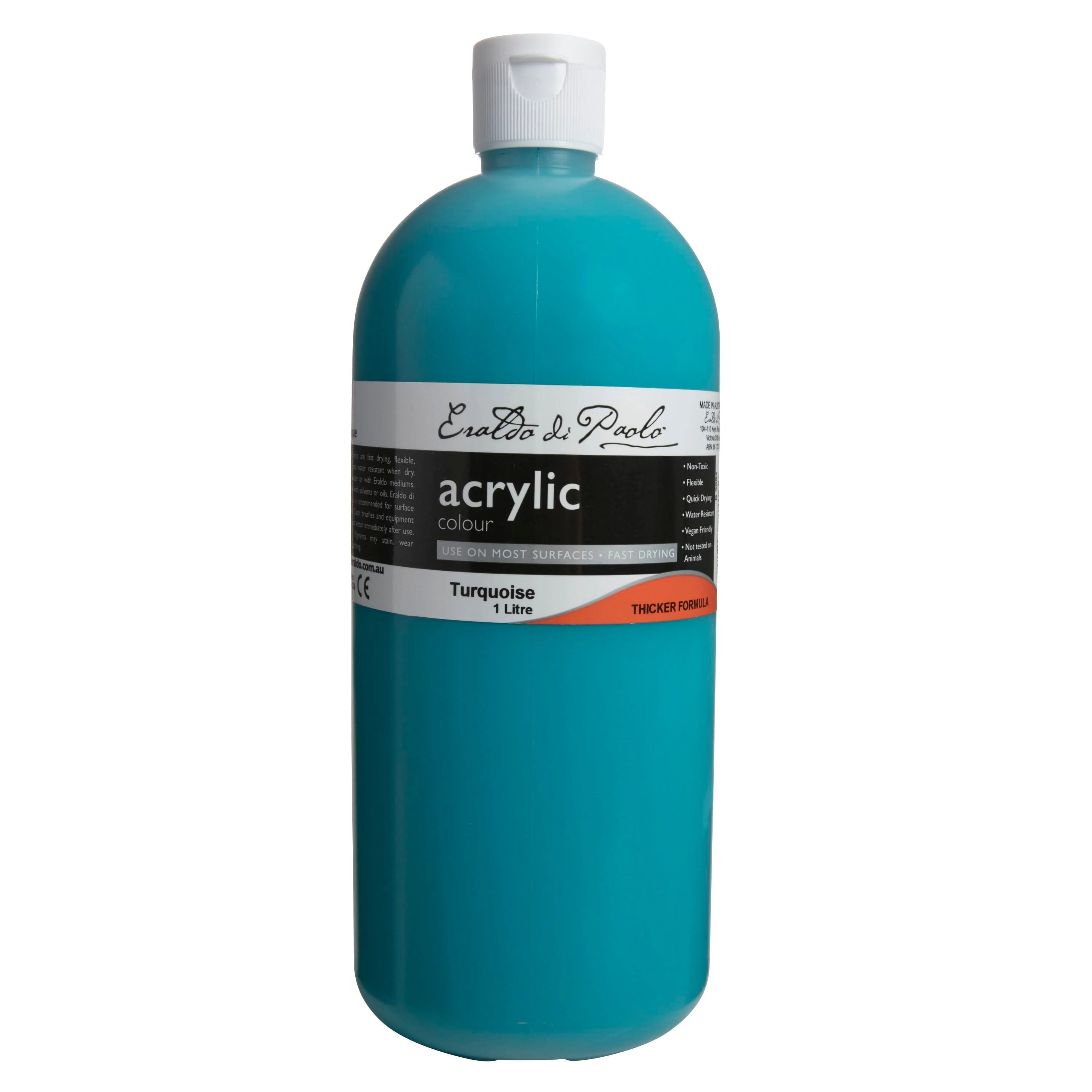 Eraldo di Paolo Acrylic Paint 1Lt Turquoise
