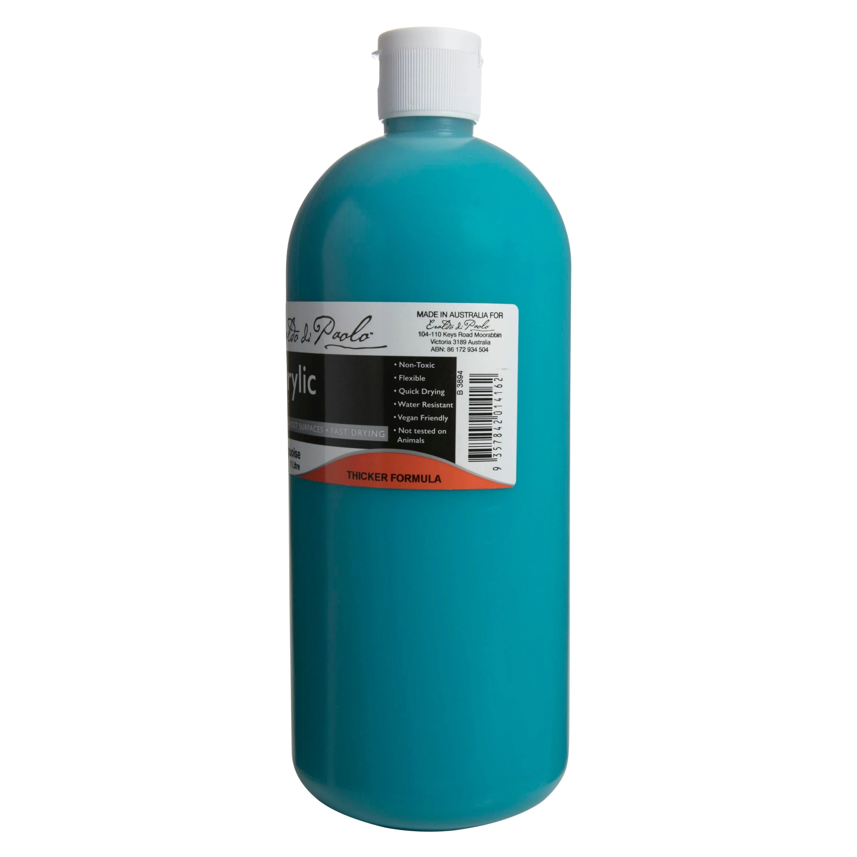 Eraldo di Paolo Acrylic Paint 1Lt Turquoise - Image 3