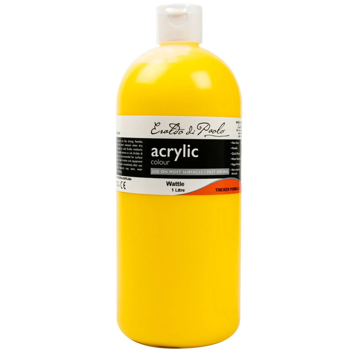 Eraldo di Paolo Acrylic Paint 1Lt - Wattle