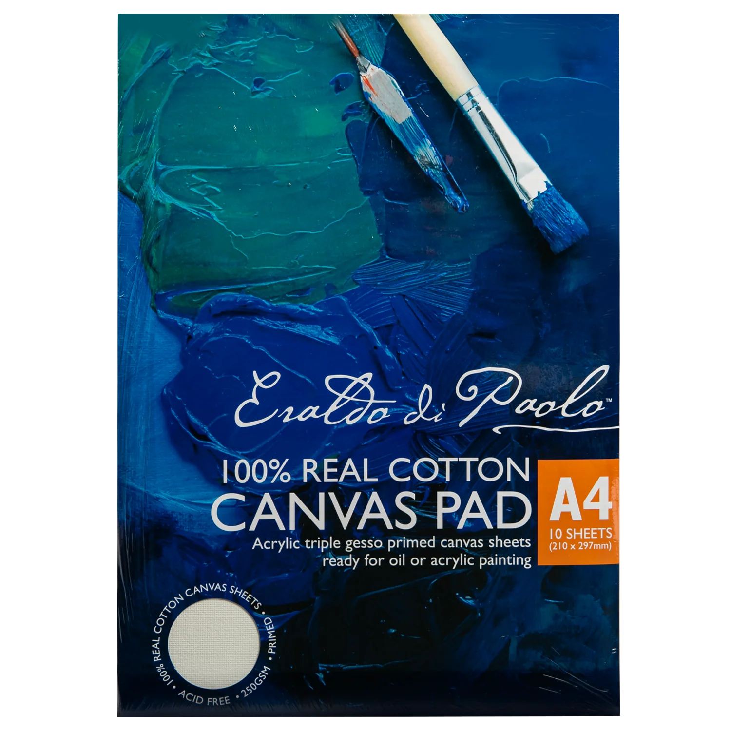 Eraldo di Paolo Canvas Pad 250gsm A4 10 Sheets