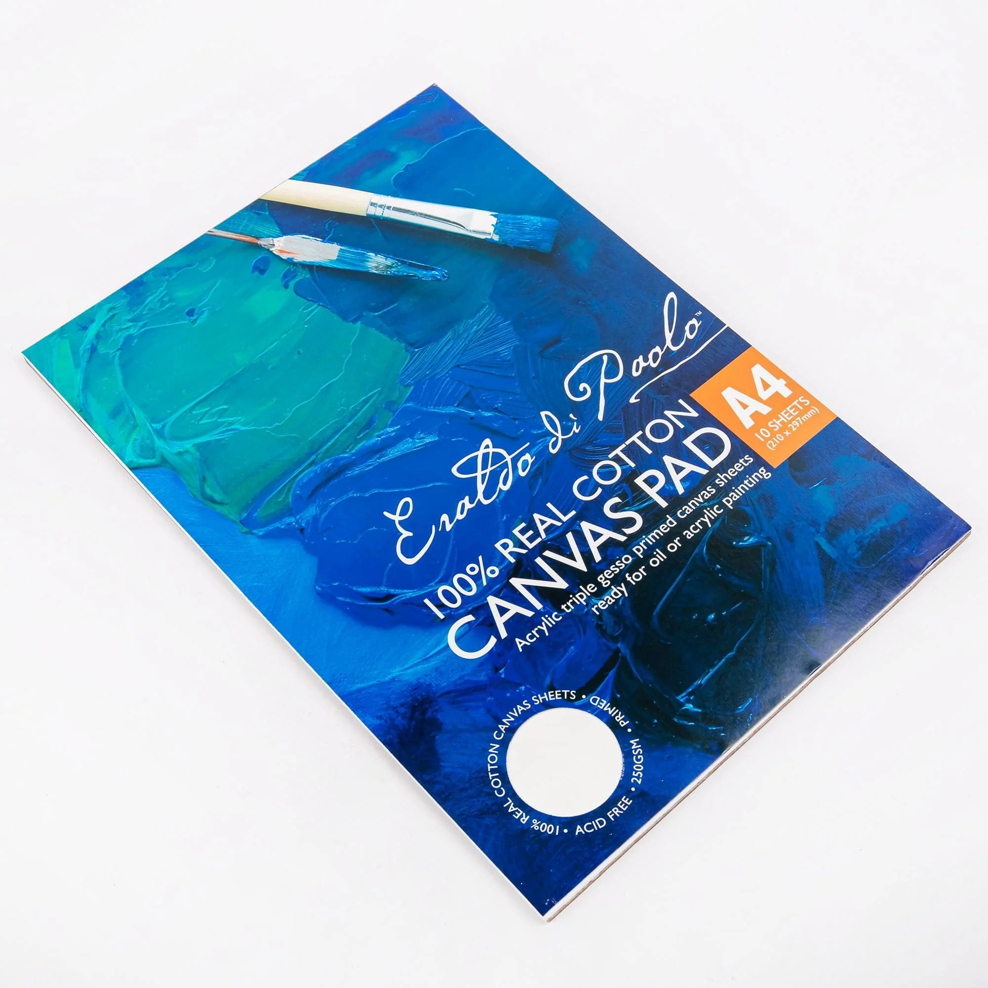 Eraldo di Paolo Canvas Pad 250gsm A4 10 Sheets - Image 2