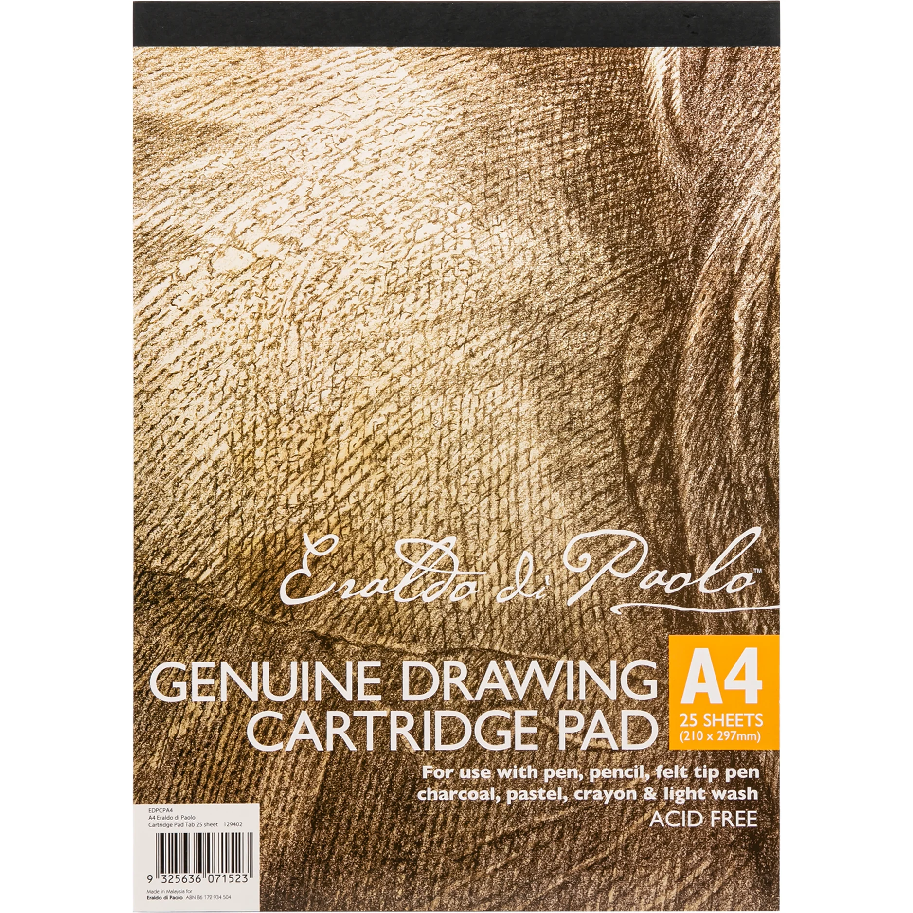 Eraldo di Paolo A4 Genuine Drawing Cartridge Pad 110gsm 25 Sheets - Image 6