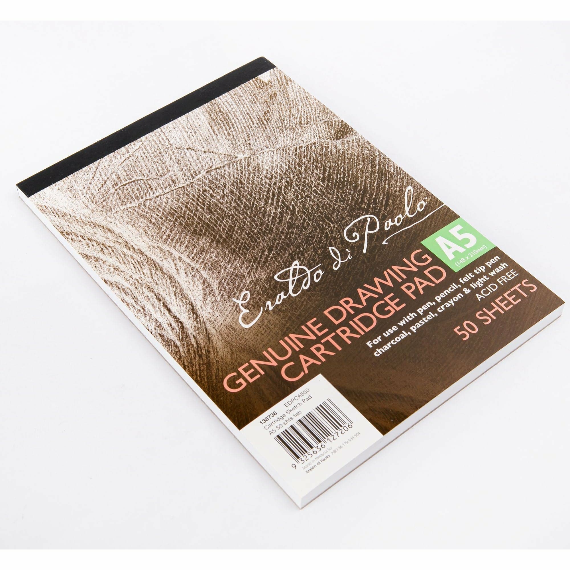 Eraldo di Paolo Tab Cartridge Sketch Pad A5 50 Sheets - Image 3