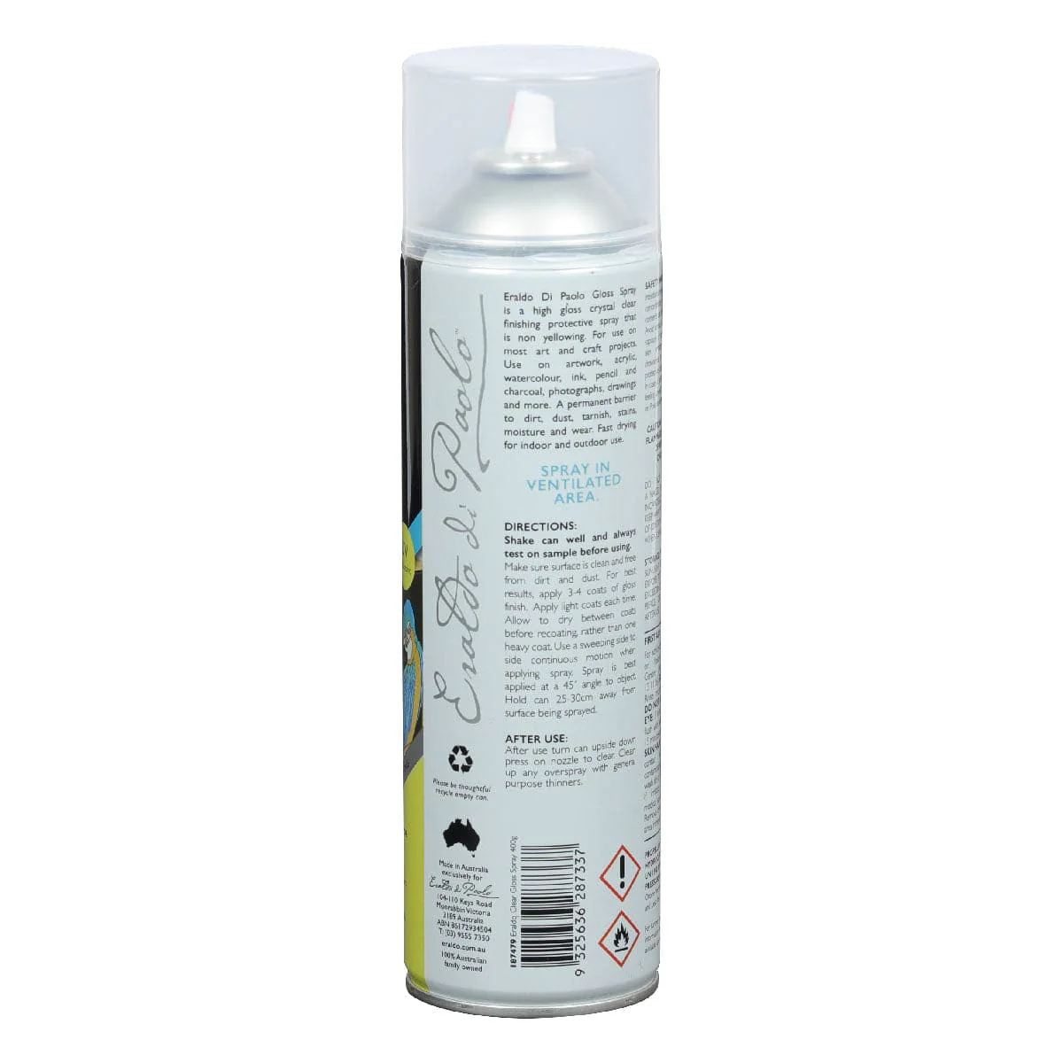 Eraldo di Paolo Clear Gloss Spray 400g - Image 2