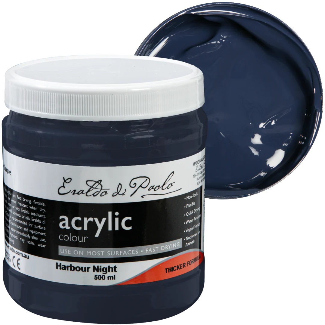Eraldo di Paolo Acrylic Paint Harbour Night 500ml