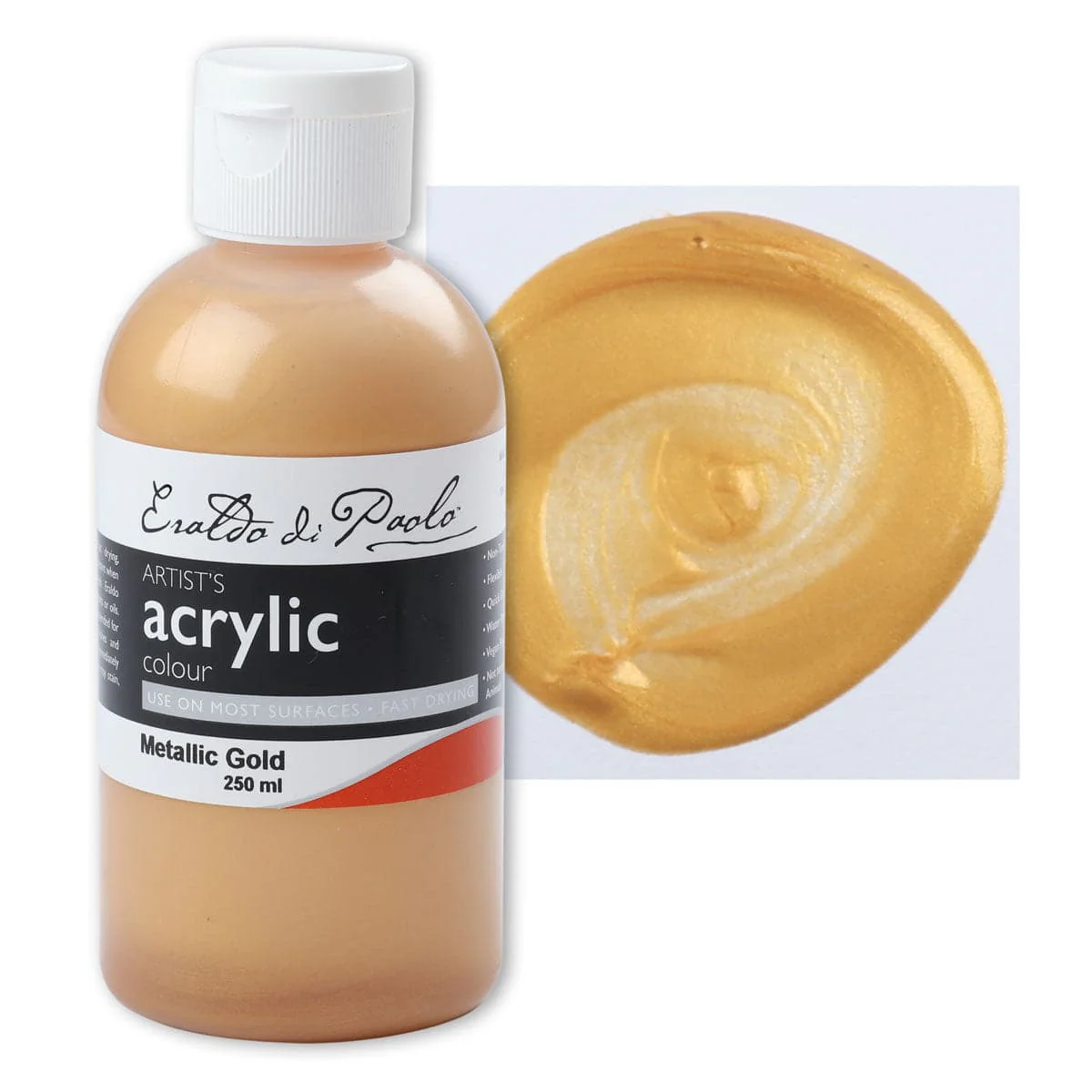Eraldo di Paolo Acrylic Paint Rich Gold 250ml