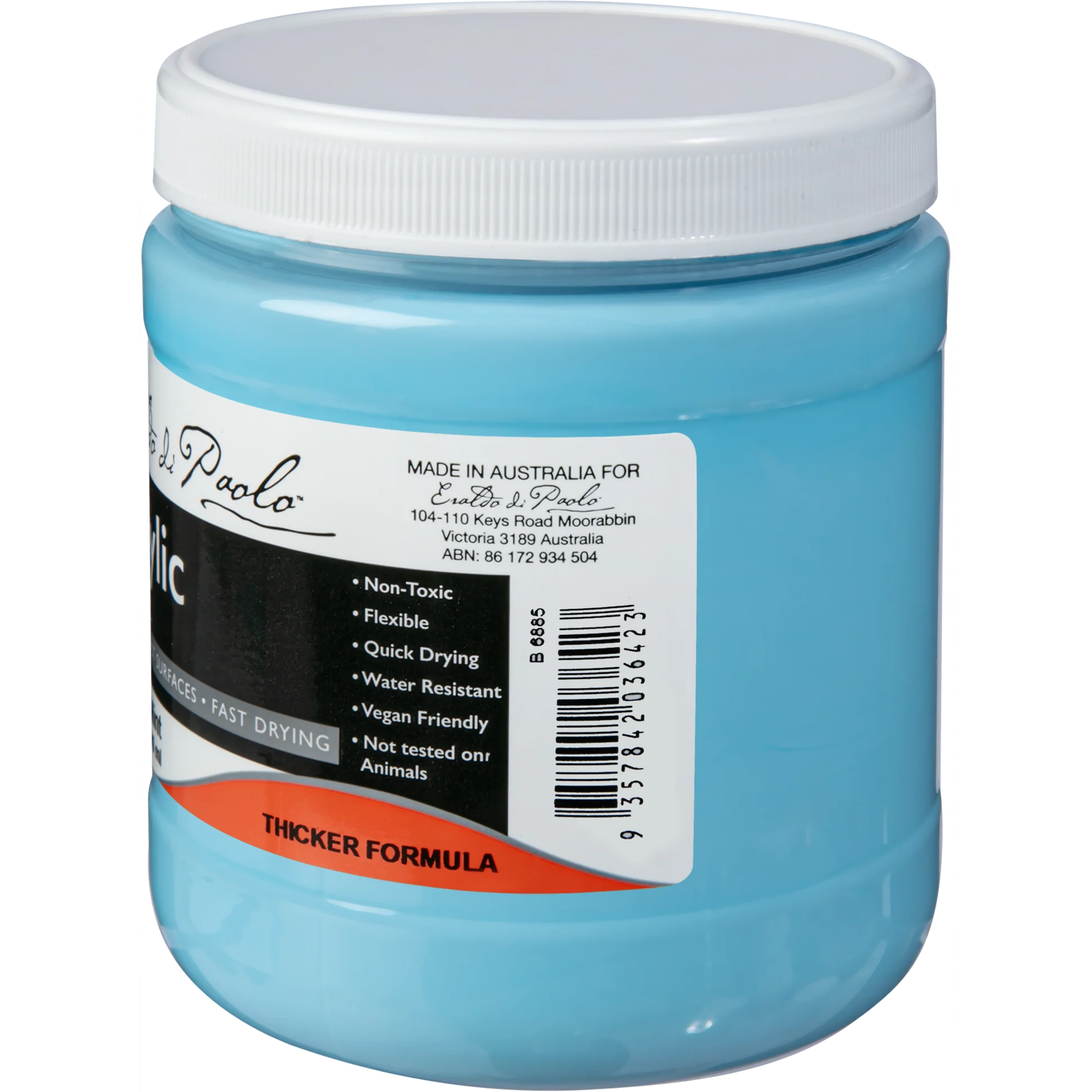 Eraldo di Paolo Acrylic Paint Pastel Blueberry 500mL - Image 5