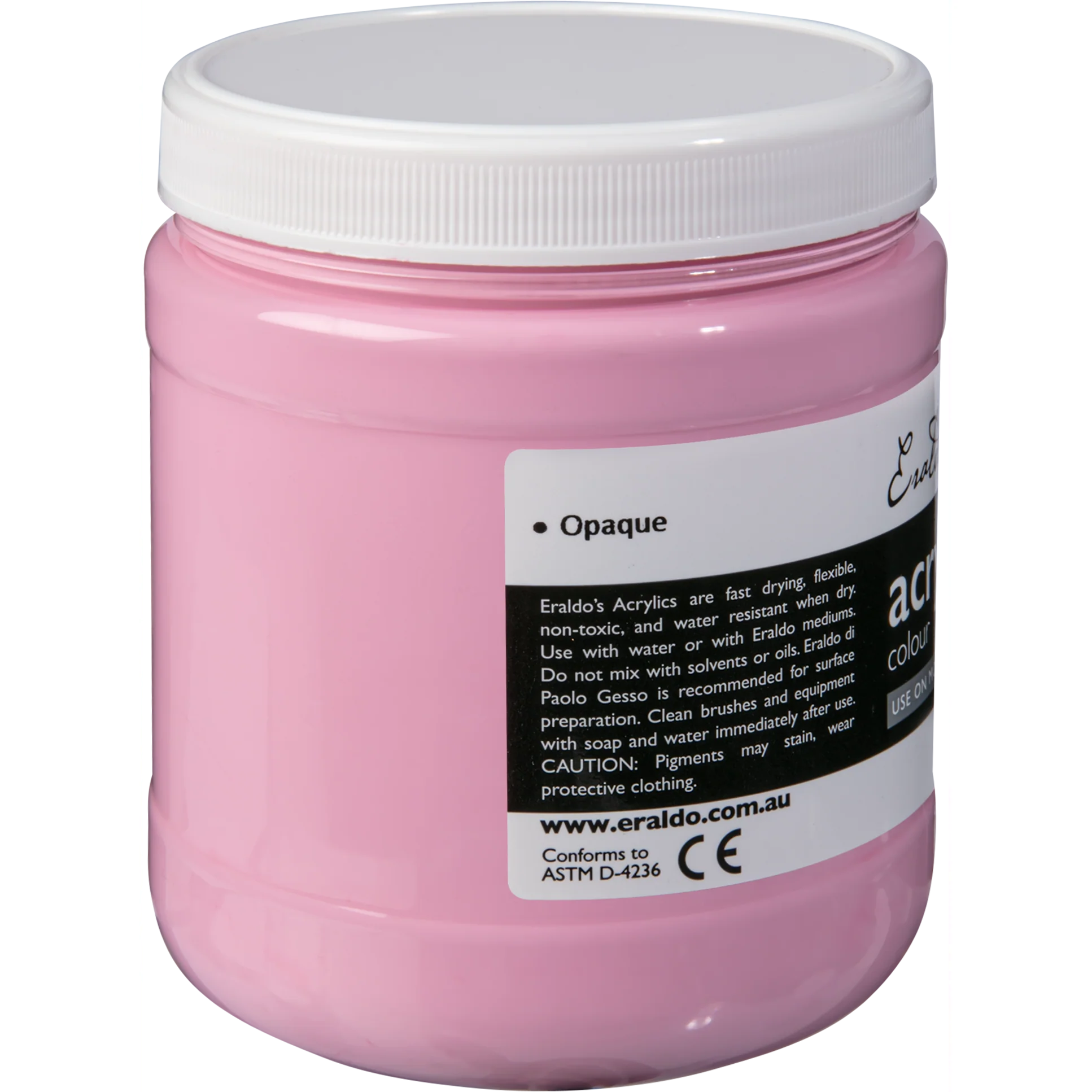 Eraldo di Paolo Acrylic Paint Pastel Guava 500mL - Image 6