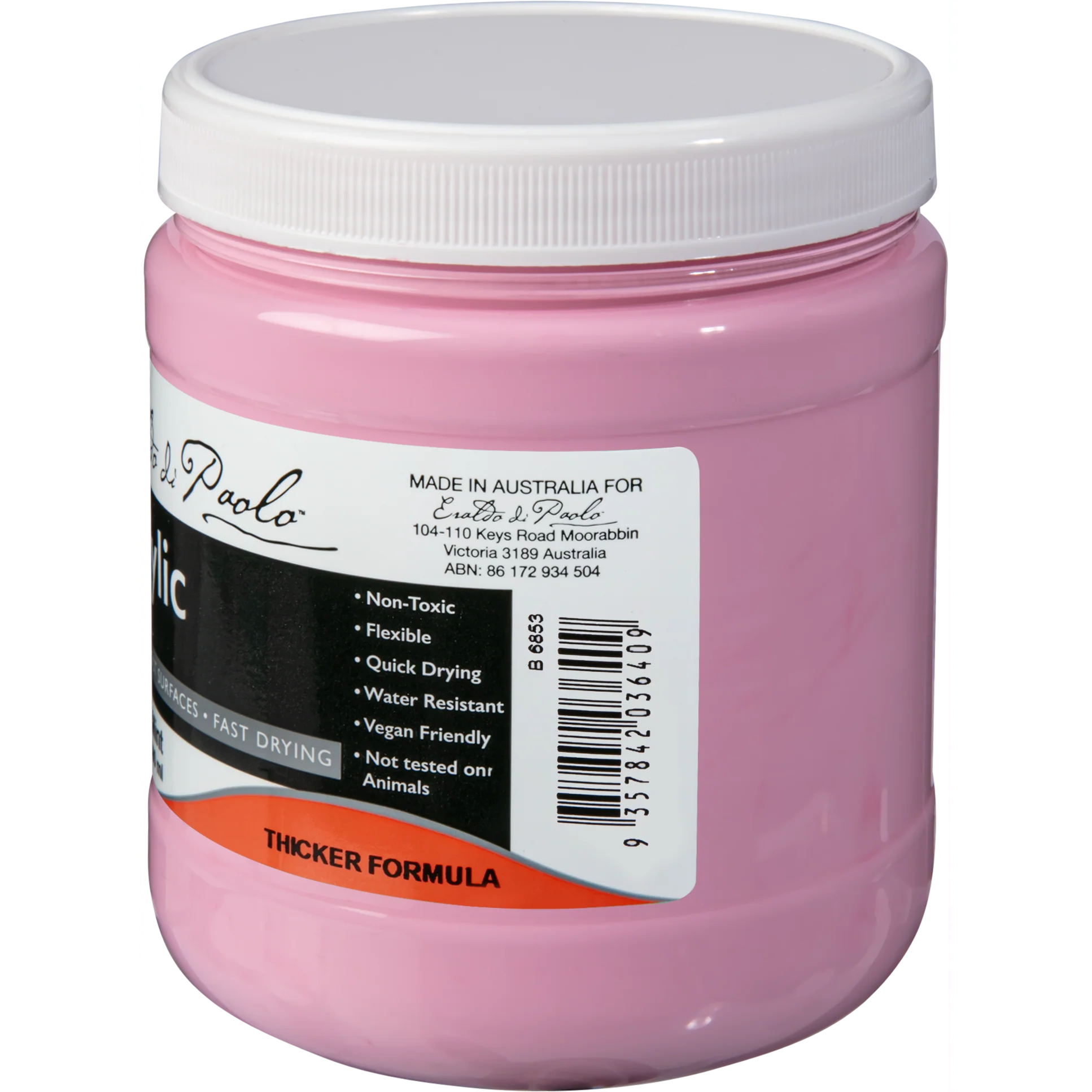 Eraldo di Paolo Acrylic Paint Pastel Guava 500mL - Image 7