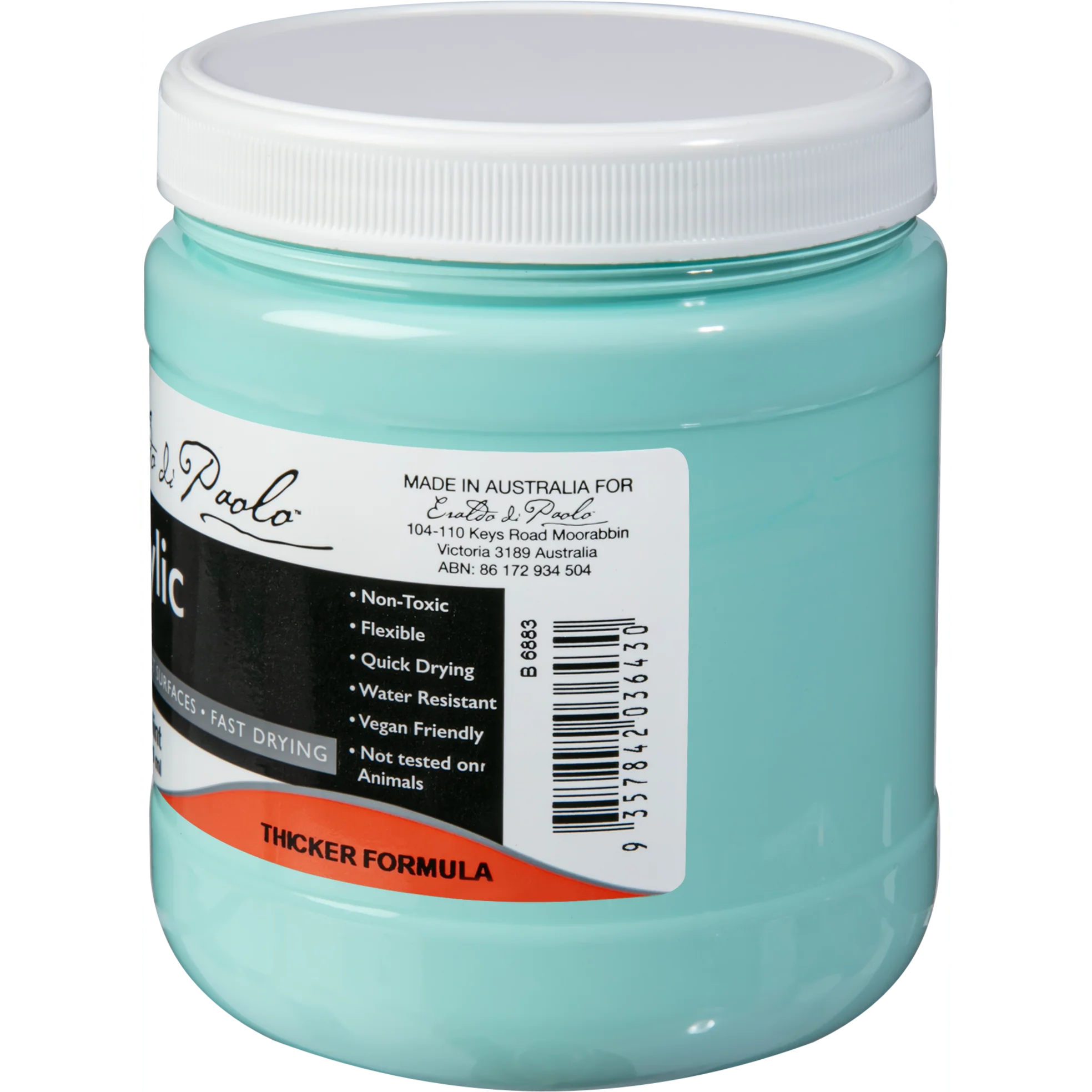 Eraldo di Paolo Acrylic Paint Pastel Mint 500mL - Image 6