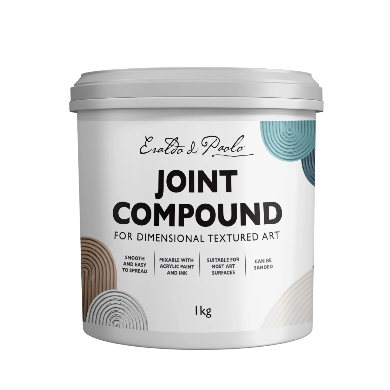 Eraldo di Paolo Joint Compound for Textured Art 1kg - Image 3