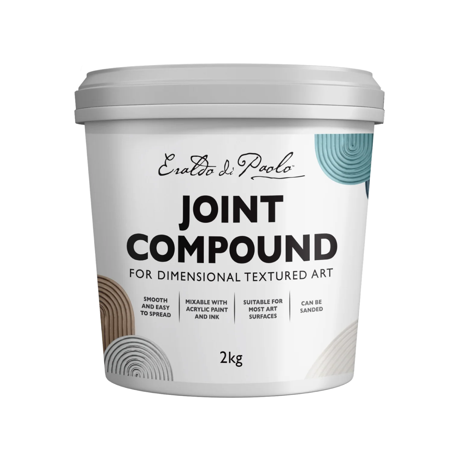 Eraldo di Paolo Joint Compound for Textured Art 2kg - Image 3