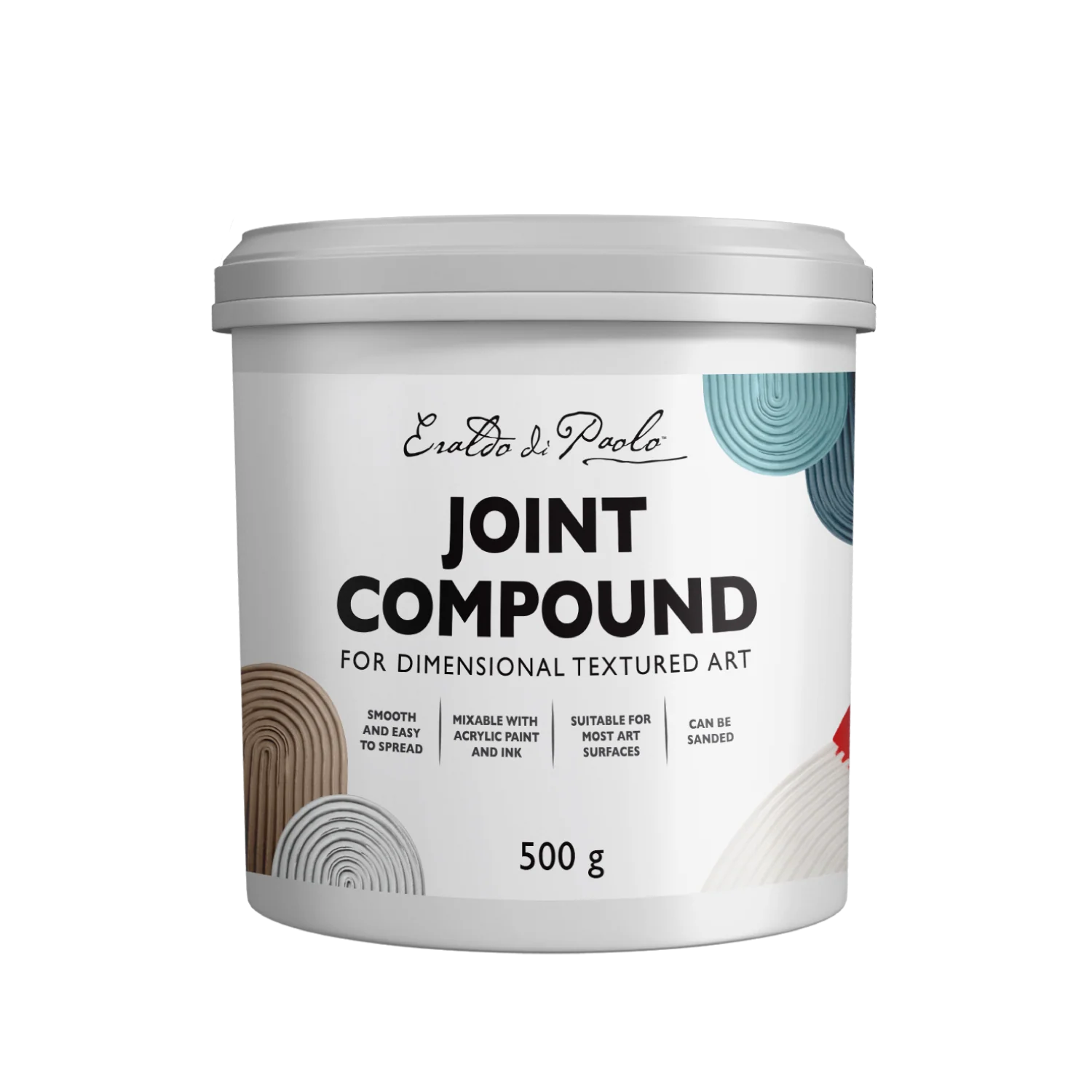 Eraldo di Paolo Joint Compound for Textured Art 500g - Image 3