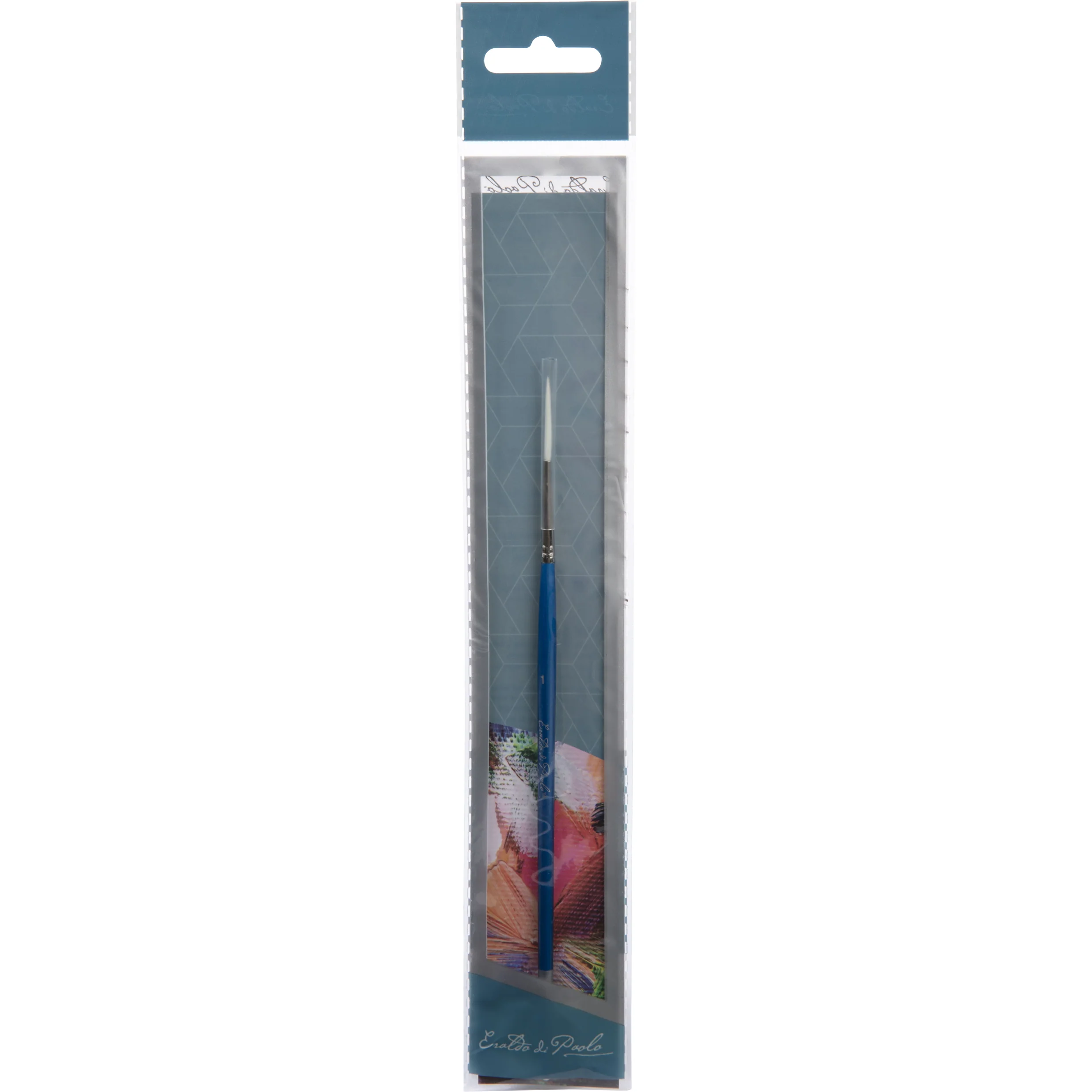 Eraldo di Paolo White Taklon Brush Liner Size 1 - Image 5