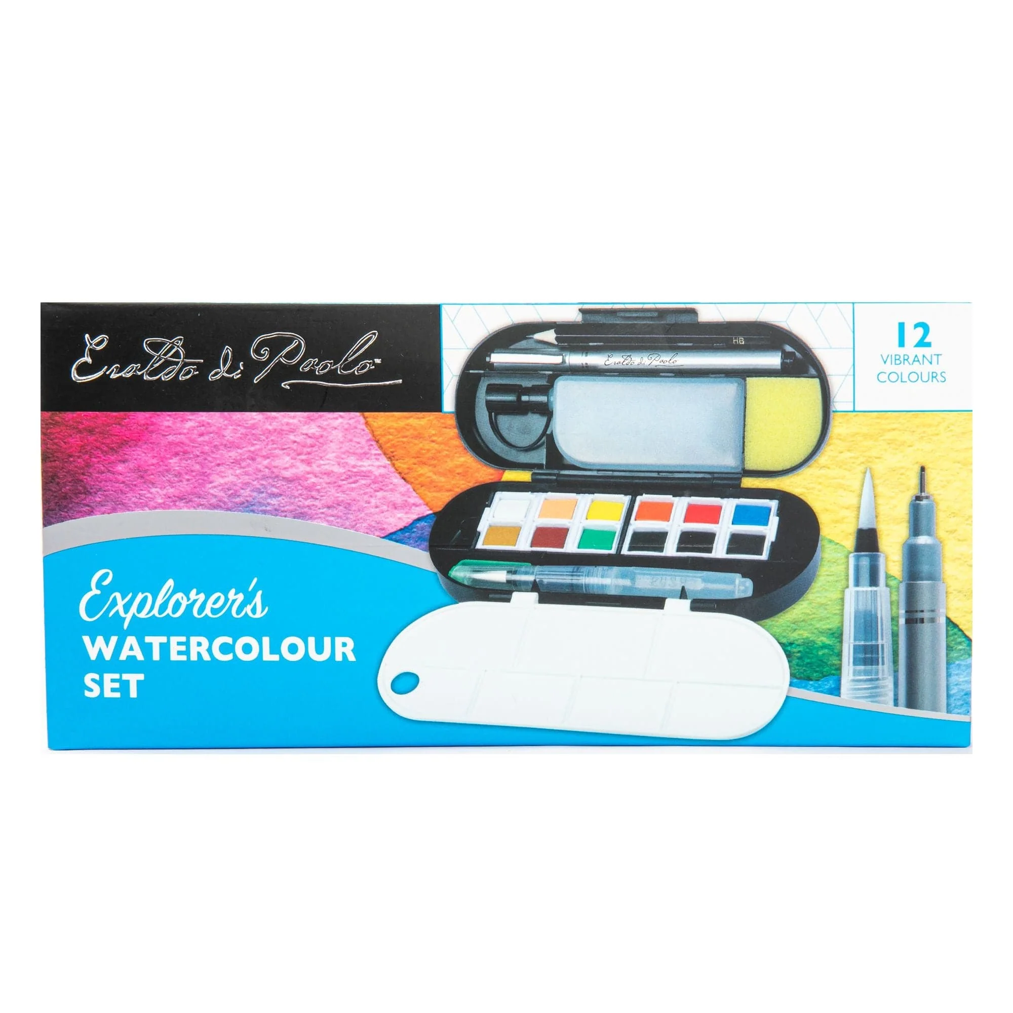 Eraldo di Paolo Explorers Watercolour Set 12 colour - Image 2