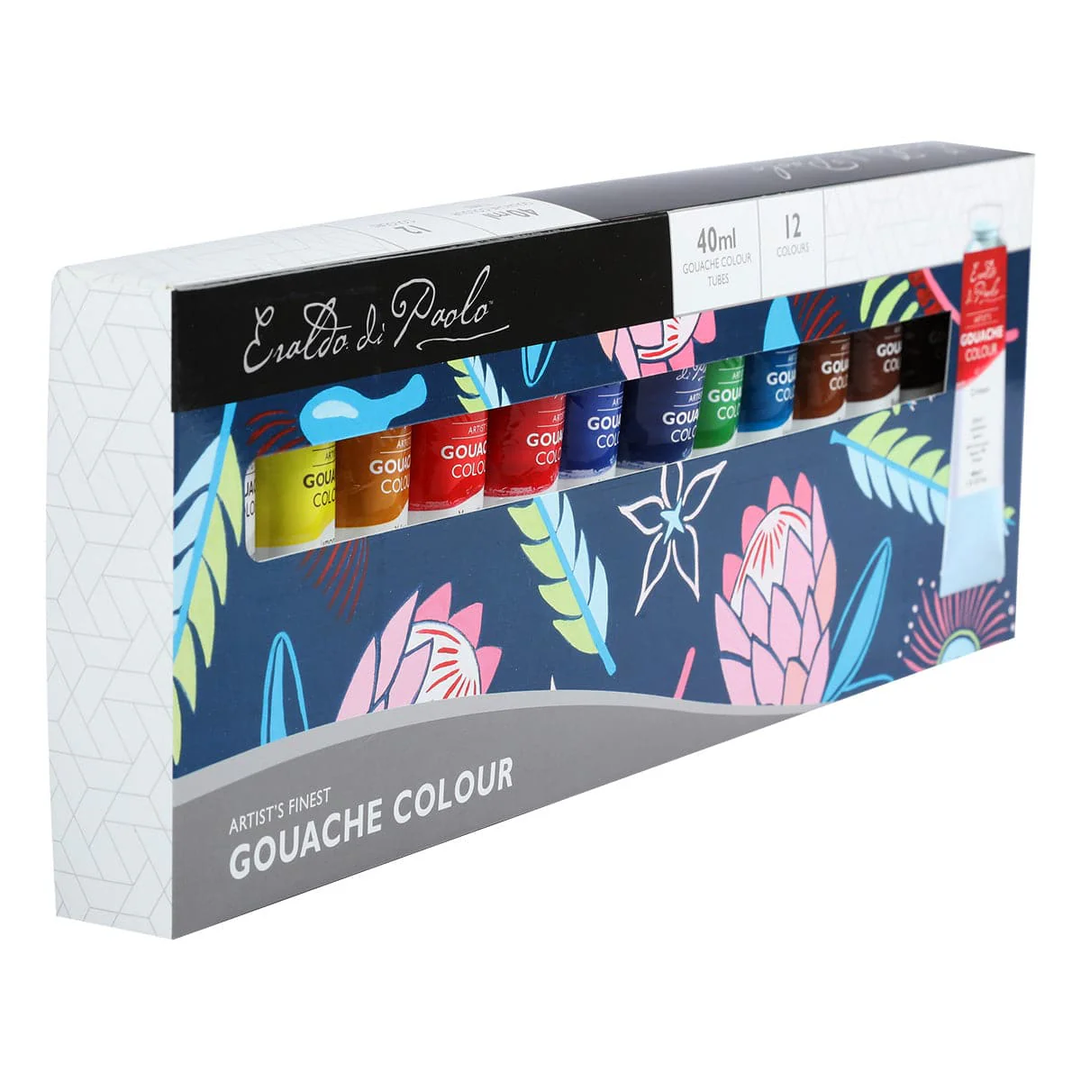 Eraldo di Paolo Gouache 12 x 40ml Tube Pack - Image 3