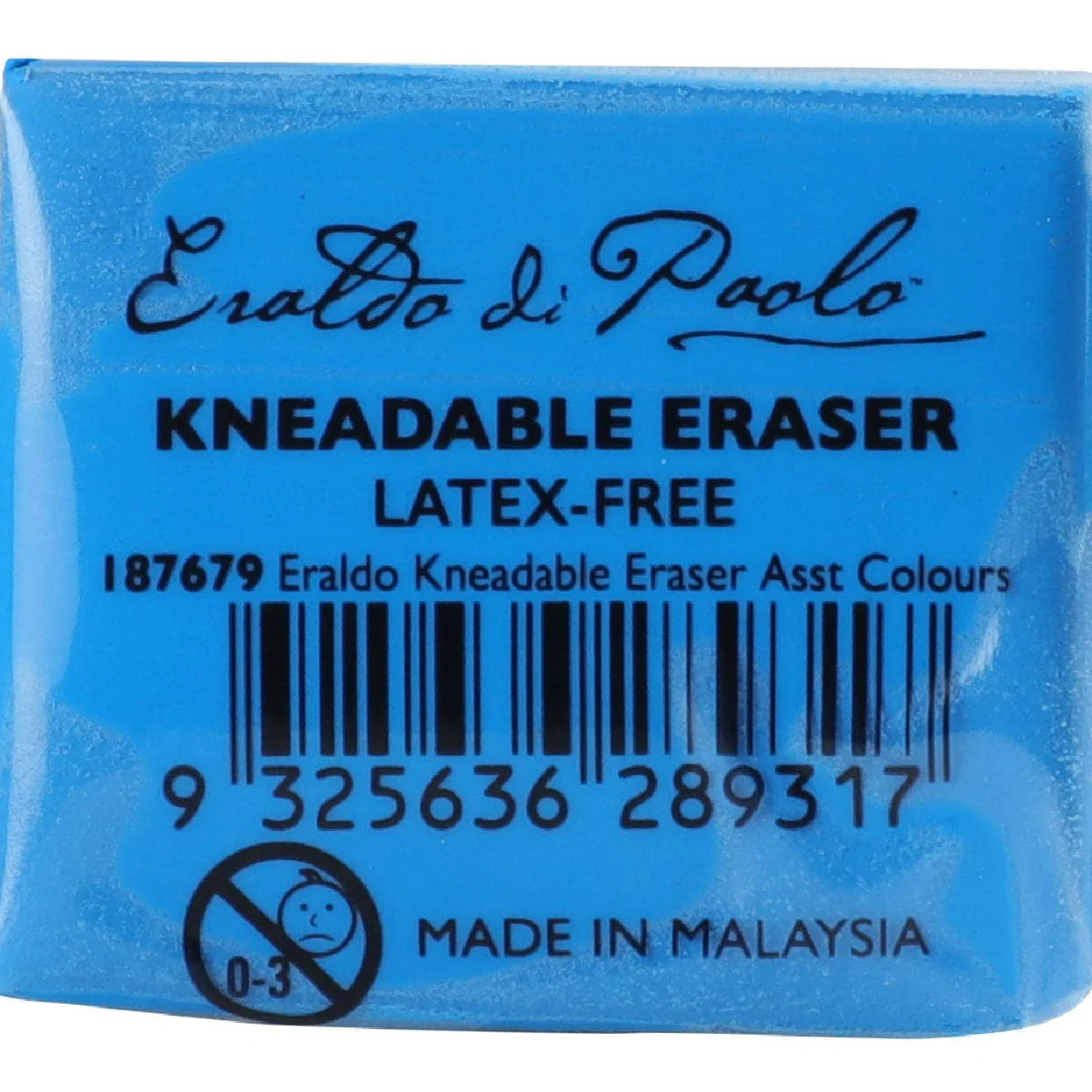 Eraldo di Paolo Kneadable Eraser Assorted Colours Pack 18 - Image 3