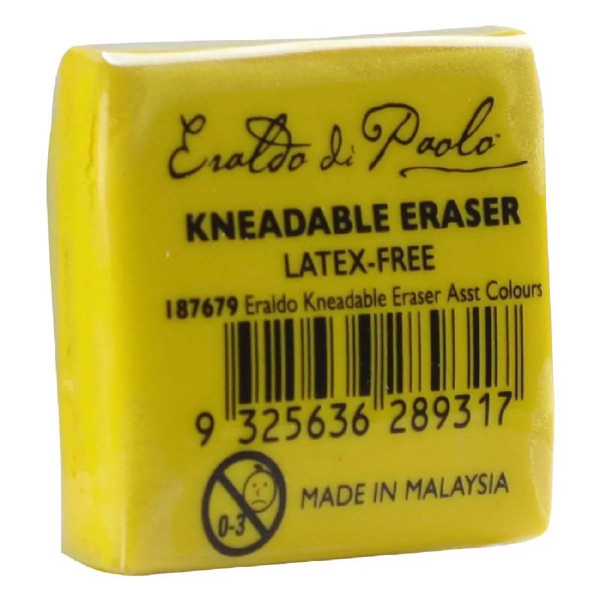 Eraldo di Paolo Kneadable Eraser Assorted Colours Pack 18 - Image 4