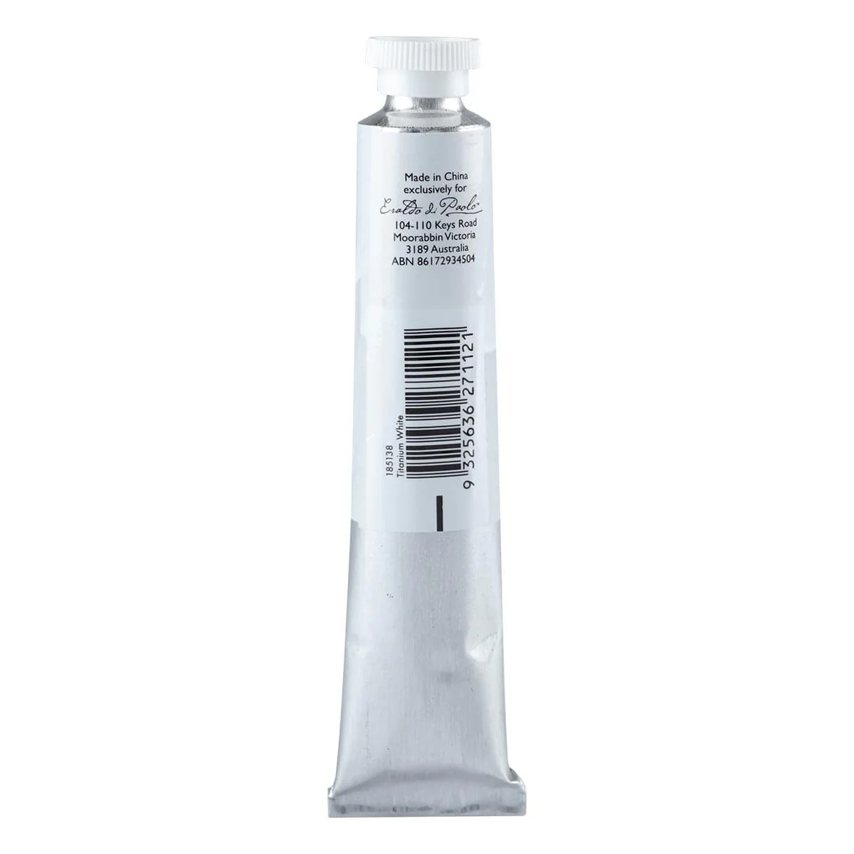Eraldo di Paolo Oil Paint Titanium White 50ml - Image 3