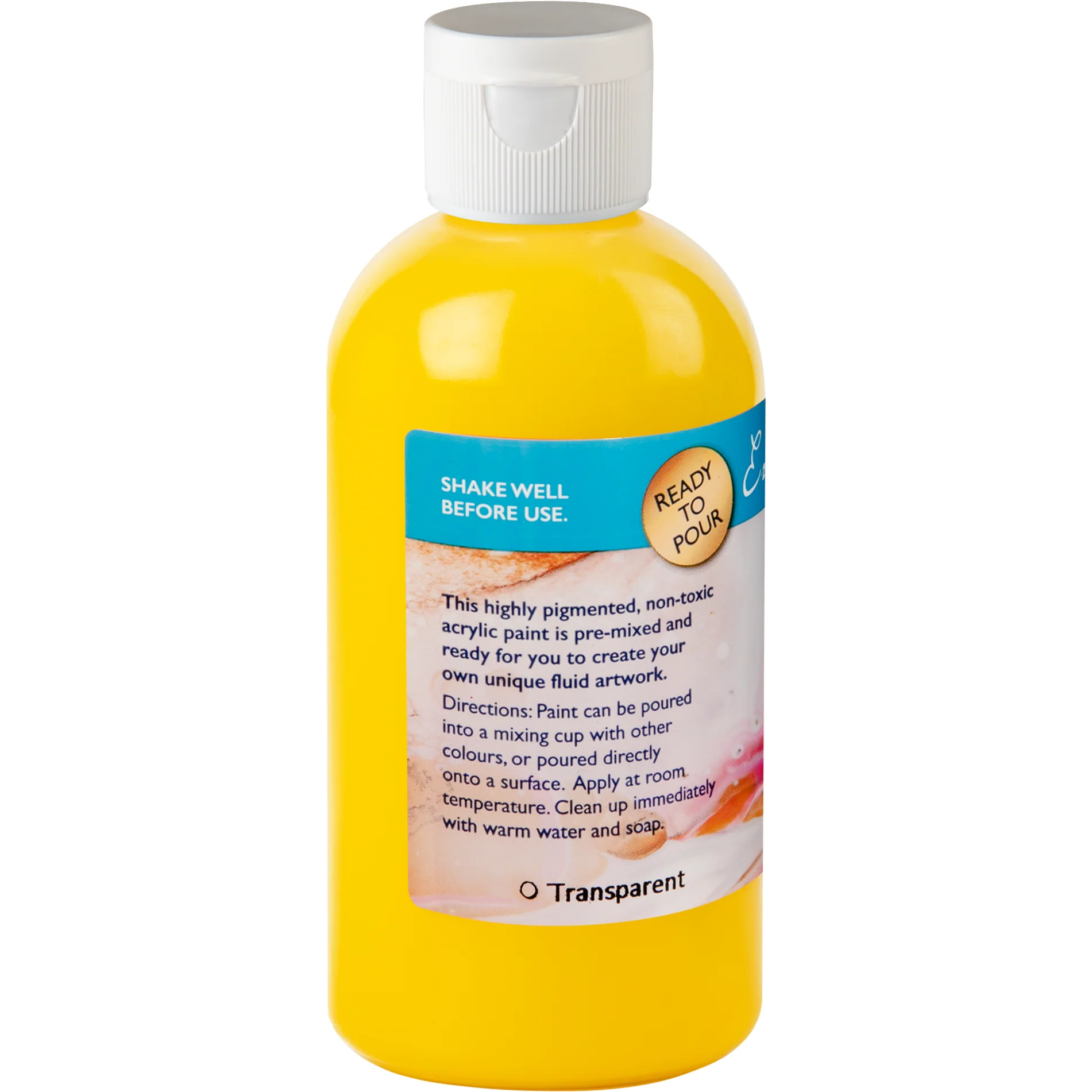 Eraldo di Paolo Pouring Paint Cool Yellow 250ml - Image 4