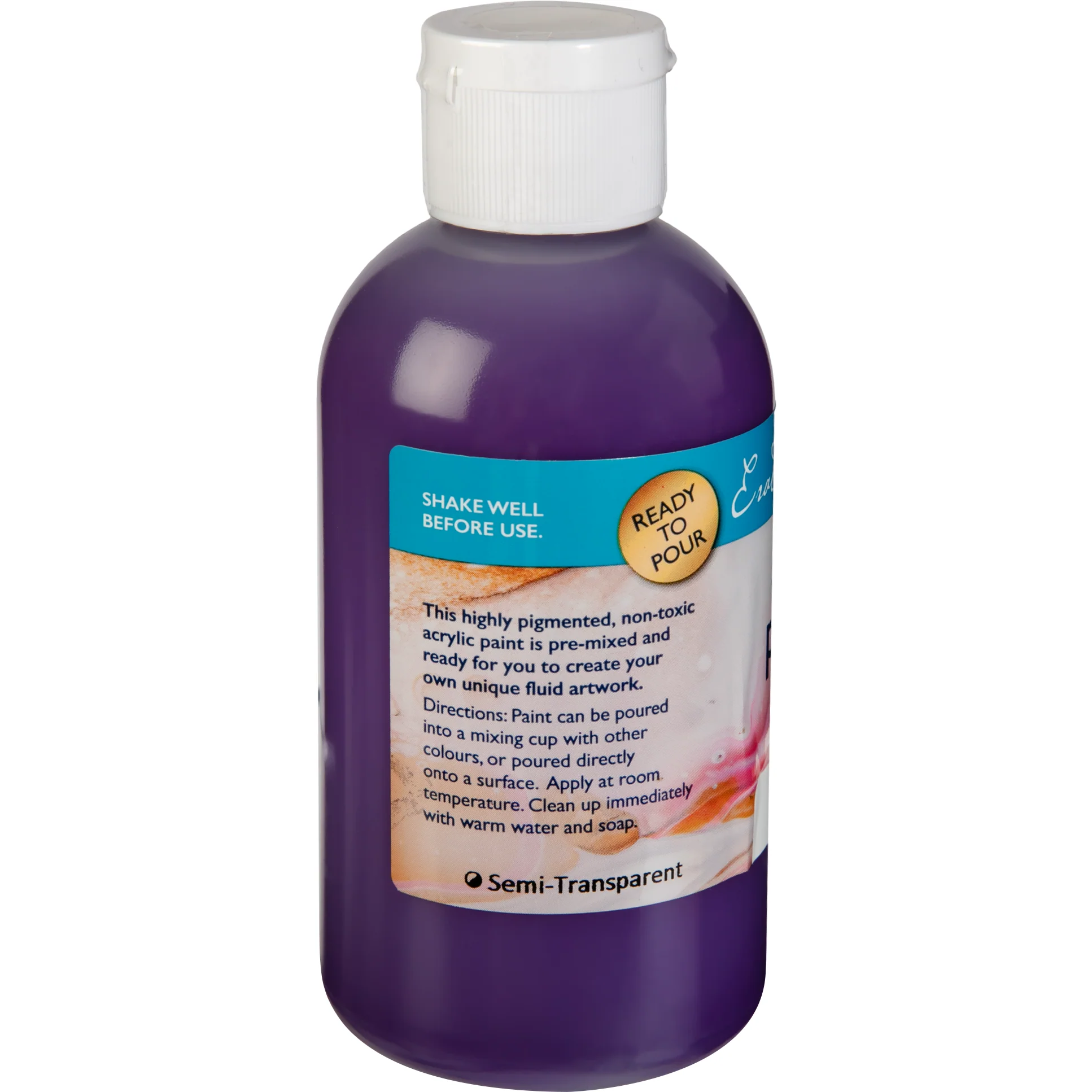 Eraldo di Paolo Pouring Paint Purple 250ml - Image 4