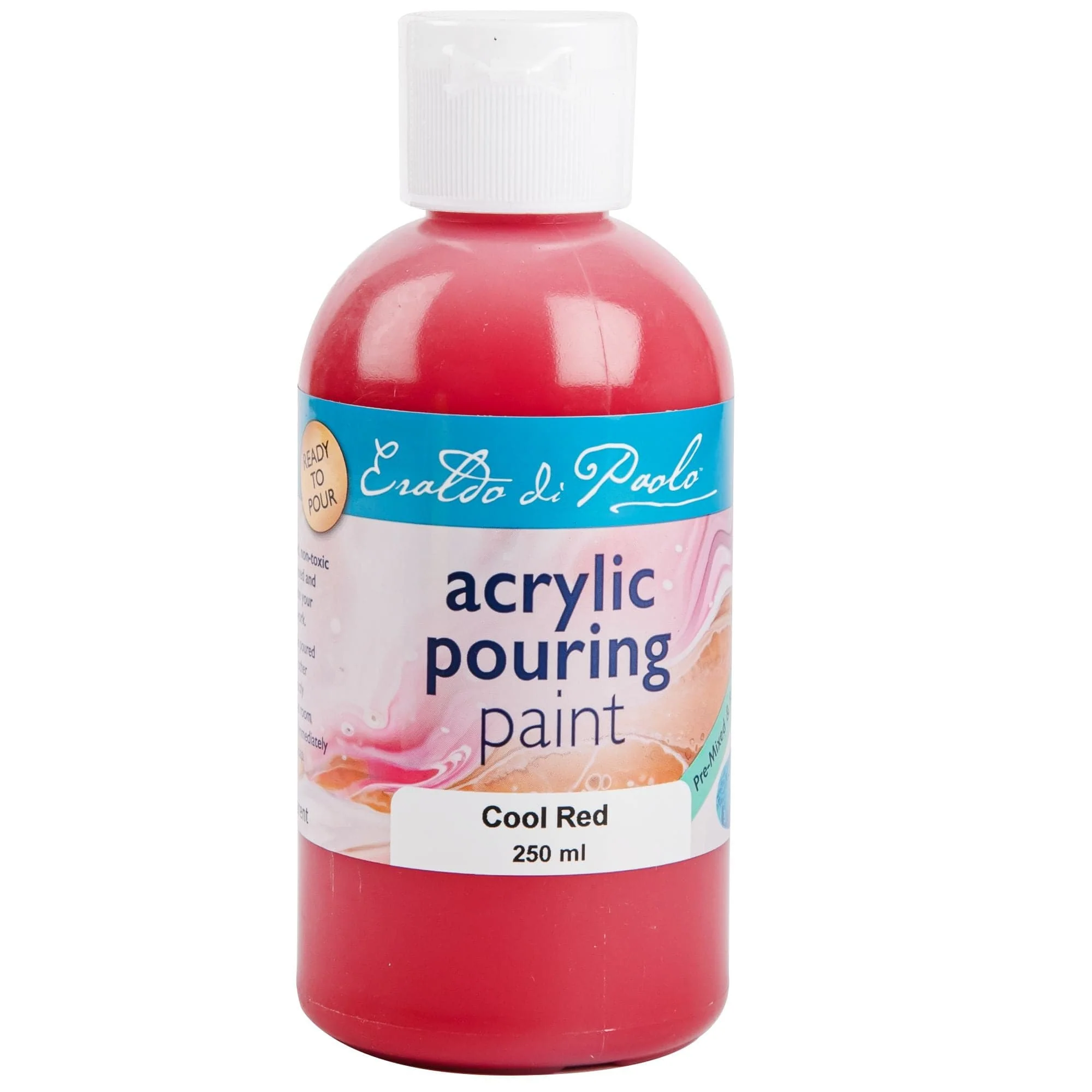 Eraldo di Paolo Pouring Paint Warm Red 250ml - Image 2