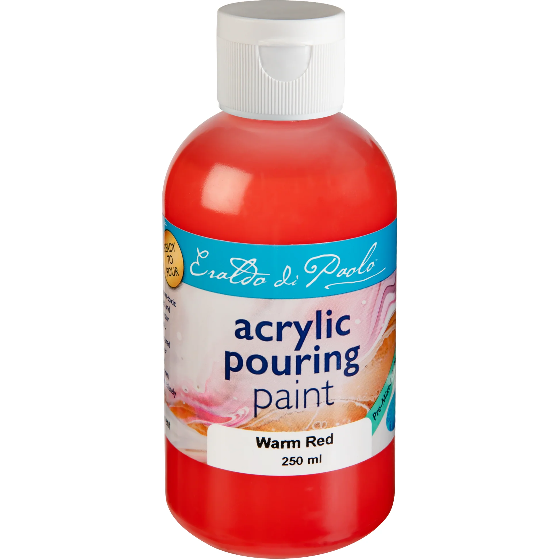 Eraldo di Paolo Pouring Paint Warm Red 250ml - Image 6