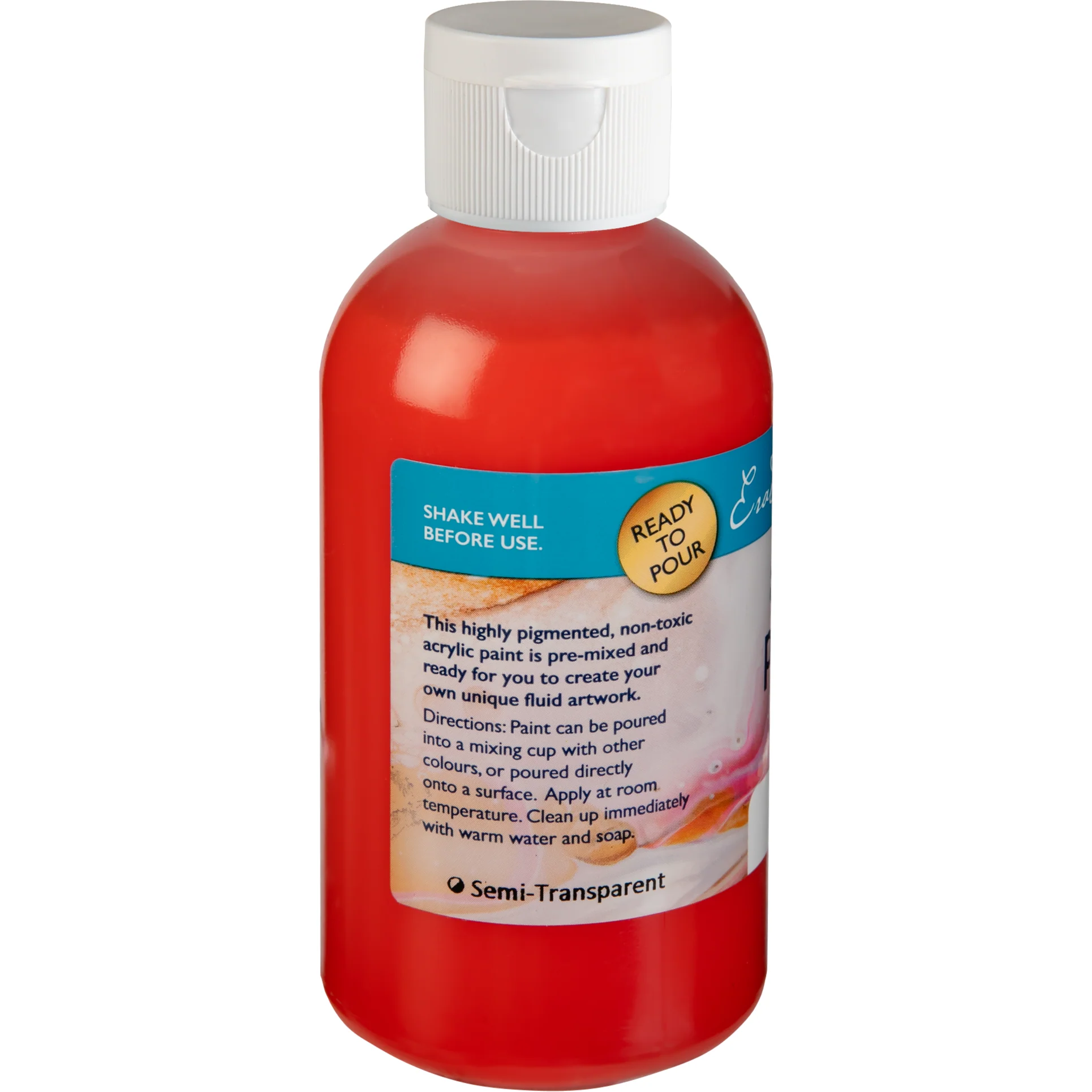 Eraldo di Paolo Pouring Paint Warm Red 250ml - Image 7