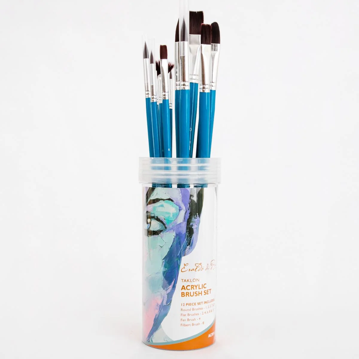 Eraldo di Paolo Taklon Acrylic Brush Set 12 Pack - Image 10