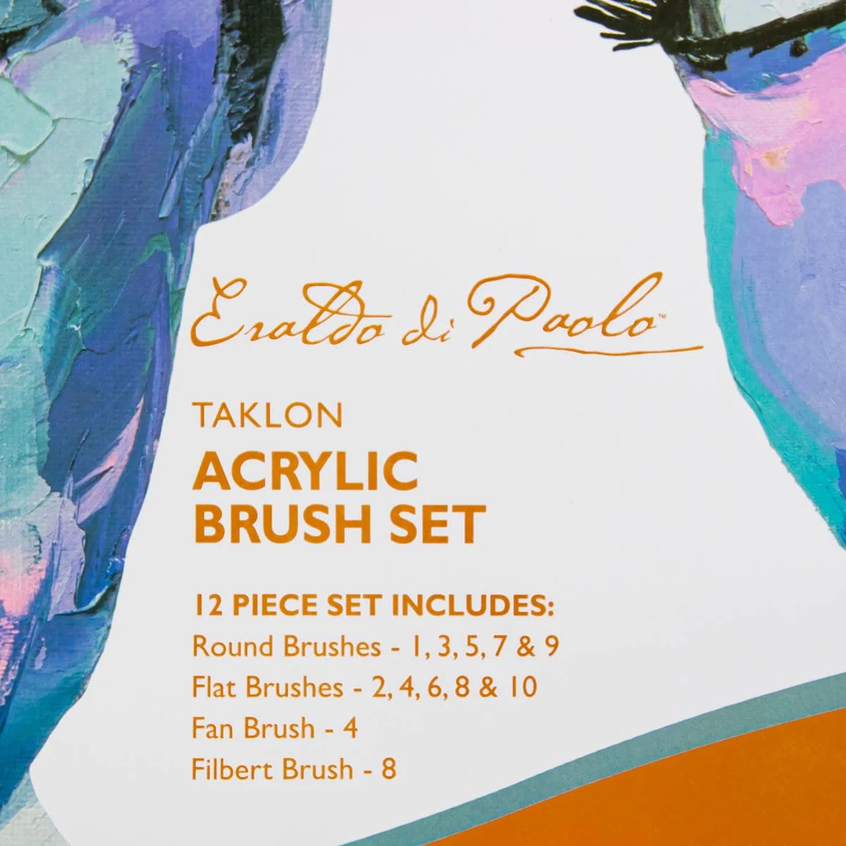 Eraldo di Paolo Taklon Acrylic Brush Set 12 Pack - Image 12