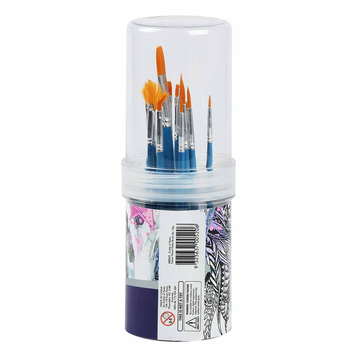 Eraldo di Paolo Taklon Mixed Media Brush Set 12 Pack - Image 3