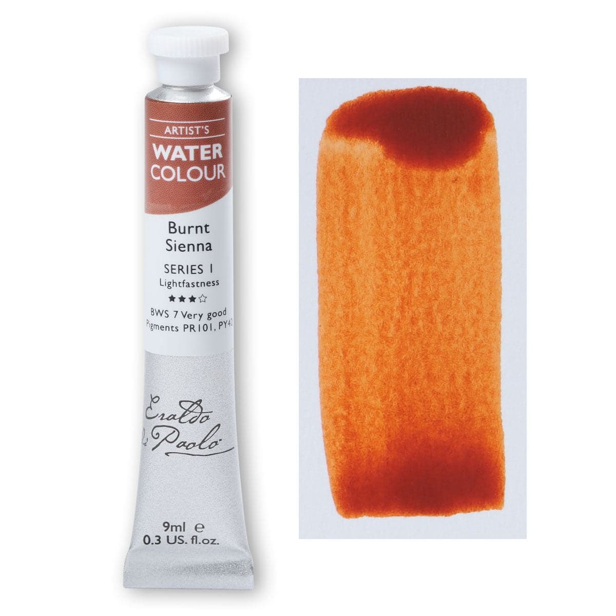 Eraldo di Paolo Watercolour Burnt Sienna 9ml