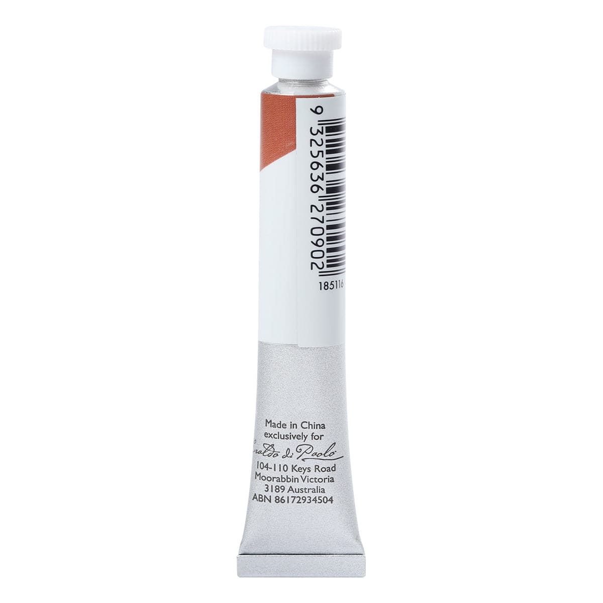 Eraldo di Paolo Watercolour Burnt Sienna 9ml - Image 4